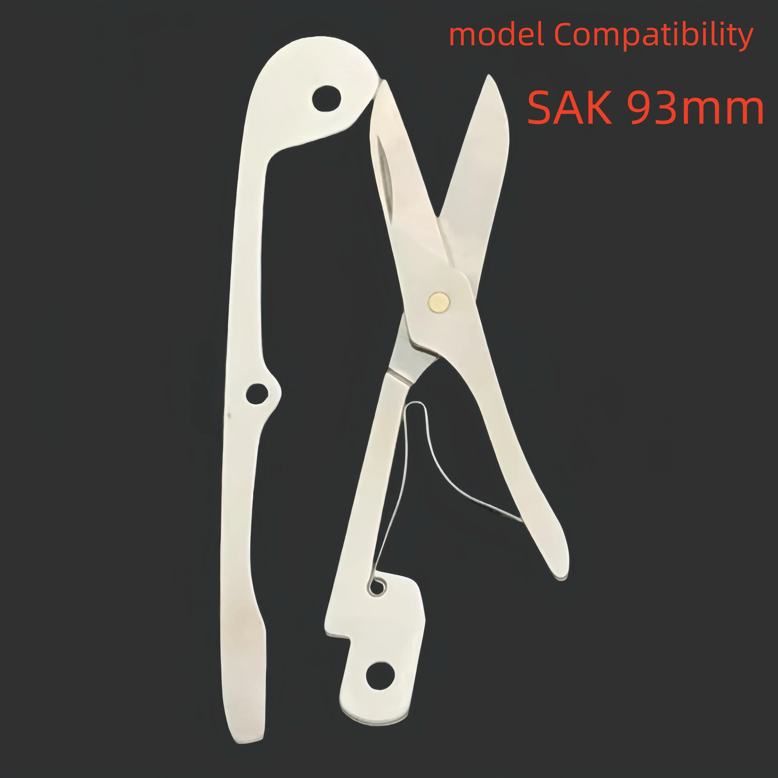 Scissors and Spring Original Replacement Repair Part For 93mm Victorinox SAK DIY