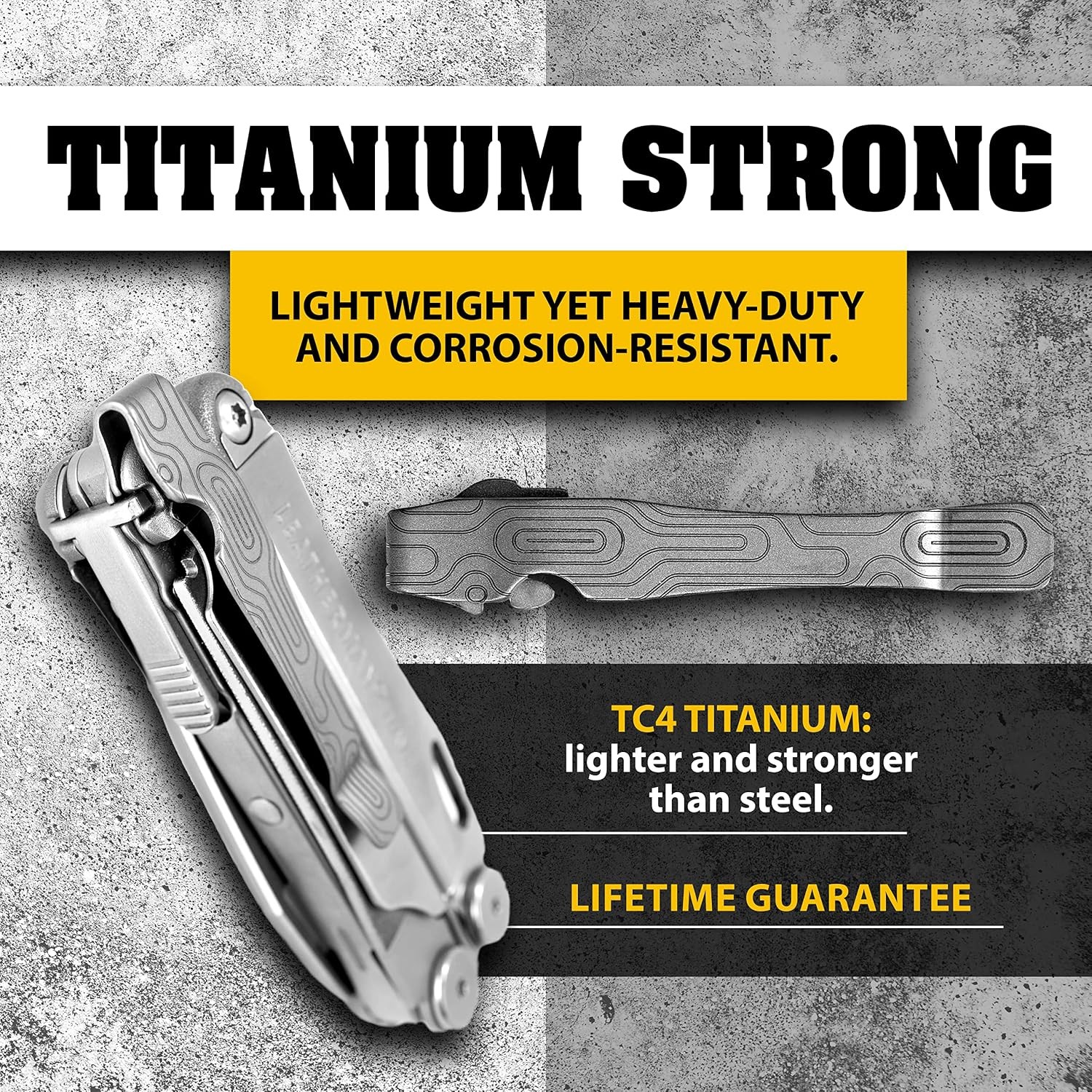 Pocket Clip for Leatherman Wave, Wave Plus+, Alpha, Surge & Charge AL, ALX,