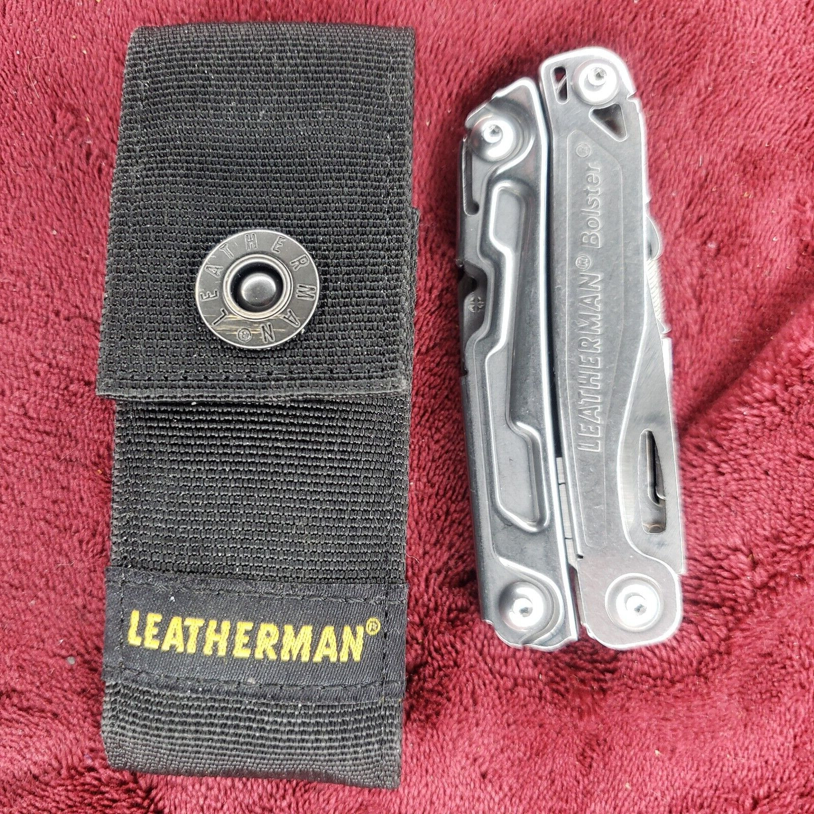 🔪 Leatherman Bolster Multi Tool with Sheath