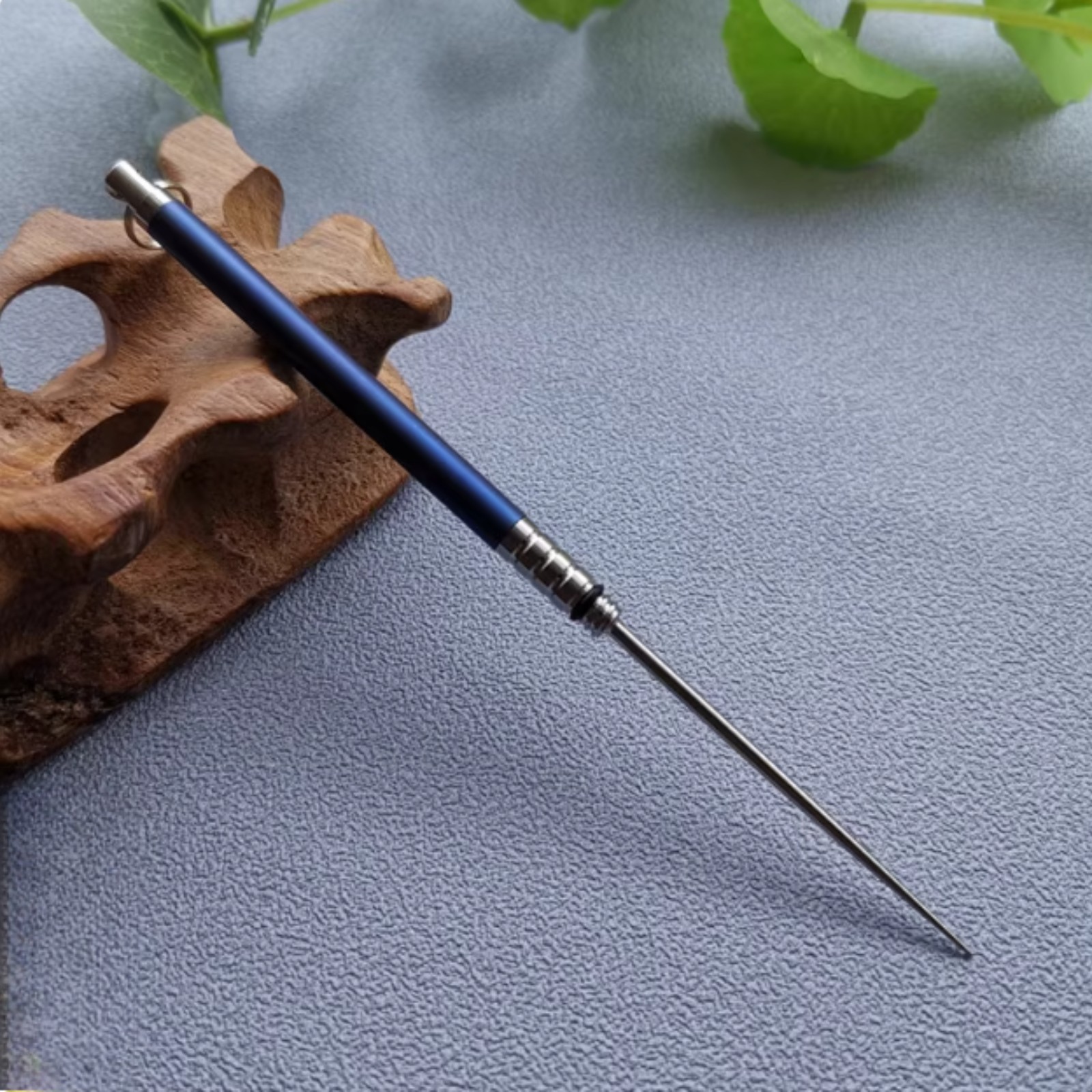 EDC Titanium Alloy Ear Pick + Titanium Alloy Toothpick Portable Multi Tool Gift