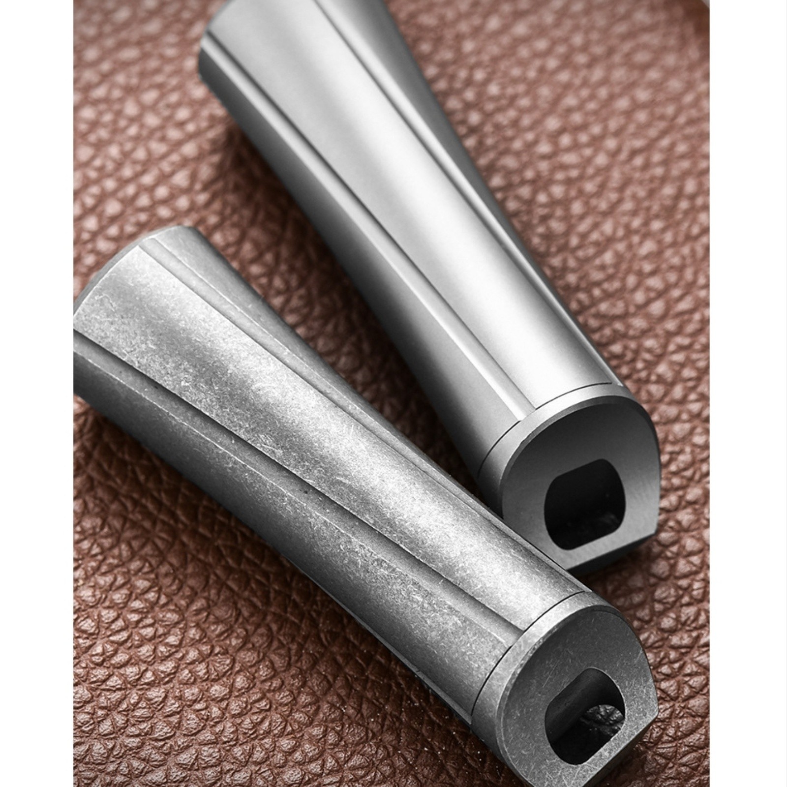 Titanium Alloy Mini Waterproof Capsule Pill Box Outdoor Portable Container EDC