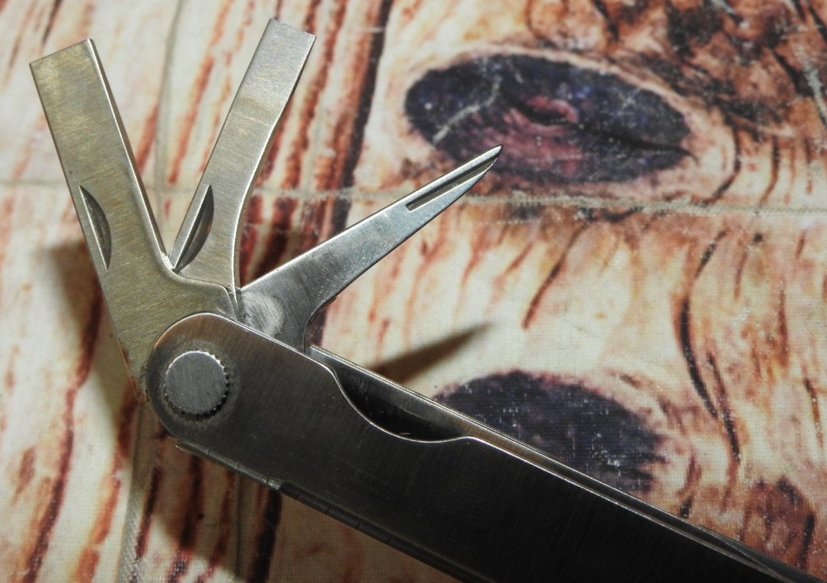 VTG Vintage Leatherman Tool 9 Multitool With Original Leather Sheath