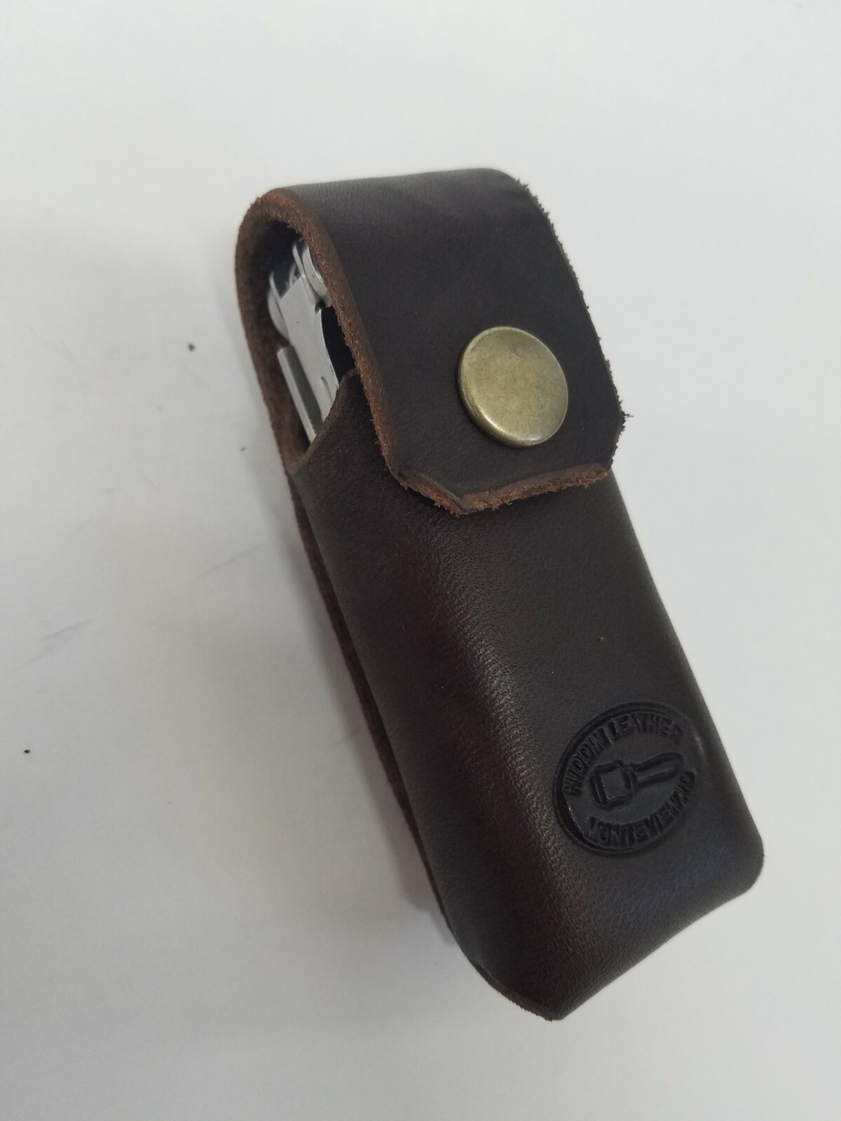 Brown Leather Sheath for Leatherman FREE P2 / P4 TOUGH USA Handmade