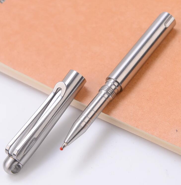 Stainless Creative Portable Pen Signature Pen Ball-Point Outdoor EDC Multi-Tools