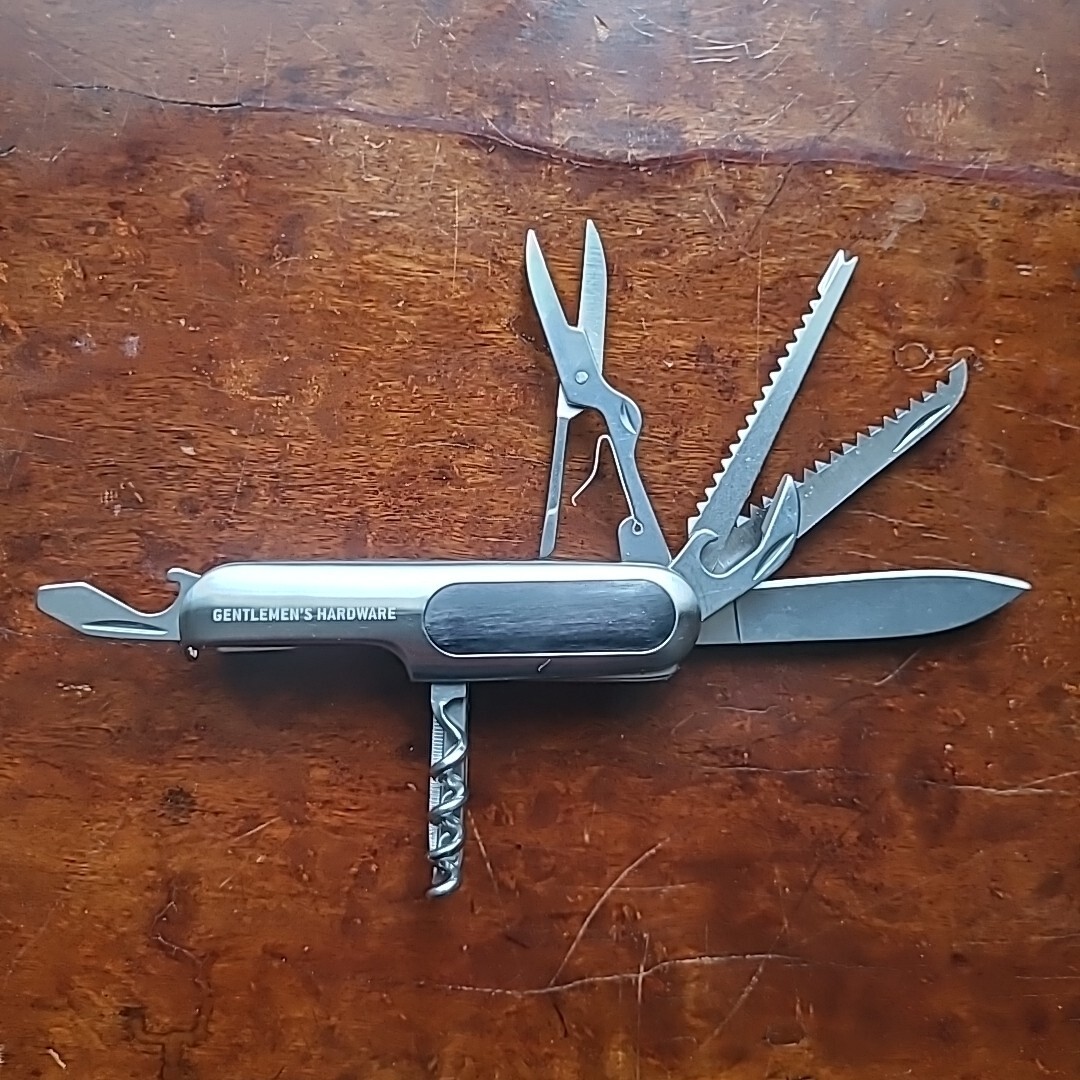 (Unused) Gentleman’s Hardware Survival Penknife Multi-Tool