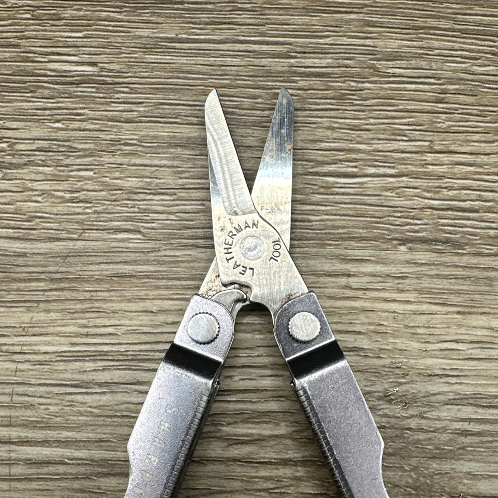 Leatherman Micra Multi Tool Gray Sharper Image Branded