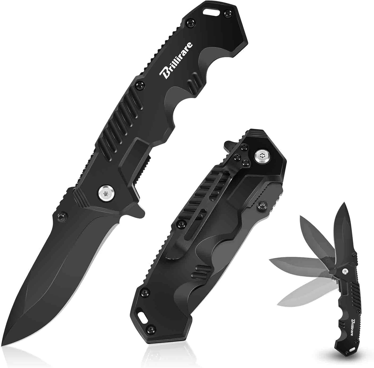 Pocket Knife, Folding Tactical Knives Blade 2.6in, Foldable Survival Small Knife