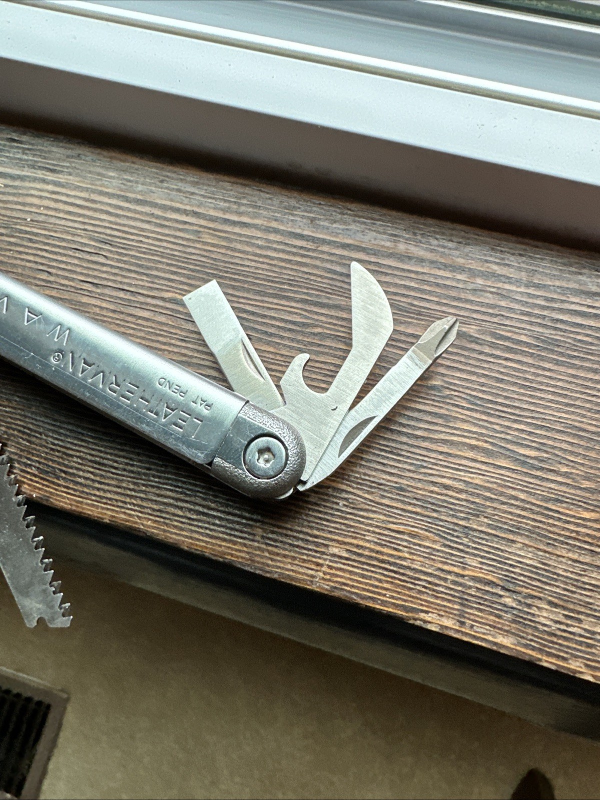 Leatherman Wave Pat. Pending Multi Tool 12 Tools See Photos