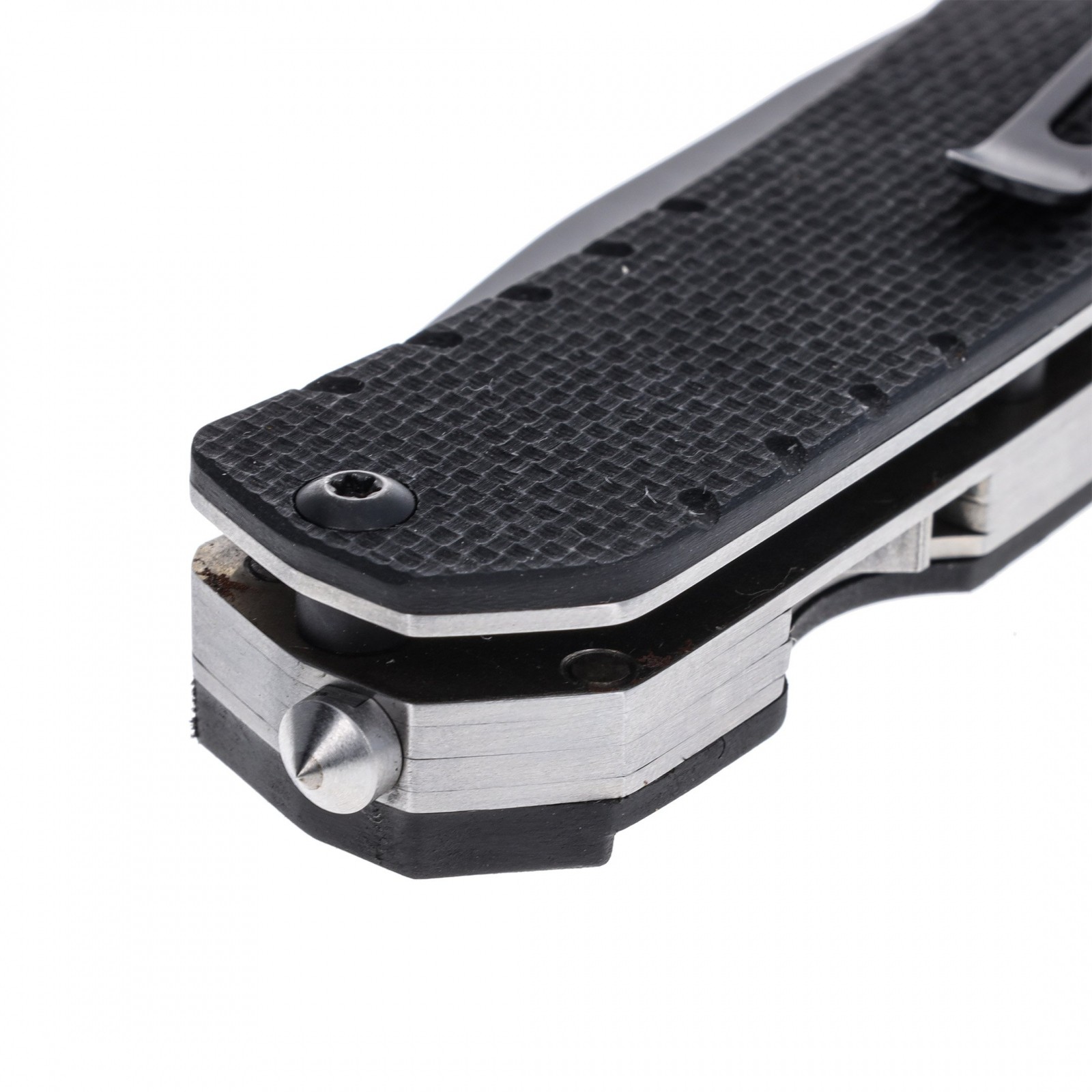 ASR Outdoor 9 in 1 Multitool Folding Pocket Knife with G10 Handle, Black