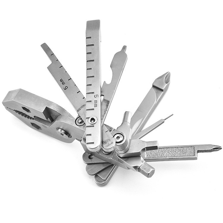 25-in-1 Multi Tool Pliers Set Folding Portable Camping Gear Mini Pliers