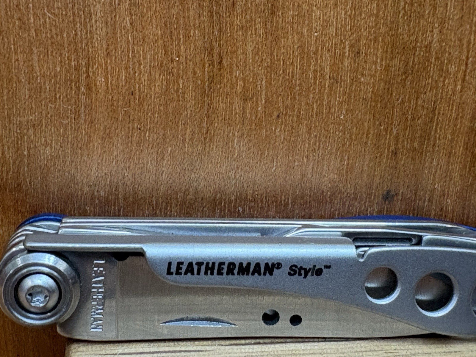 LEATHERMAN STYLE Original Blue Multi-Tool USA Retired Collectible NEW W/O BOX!