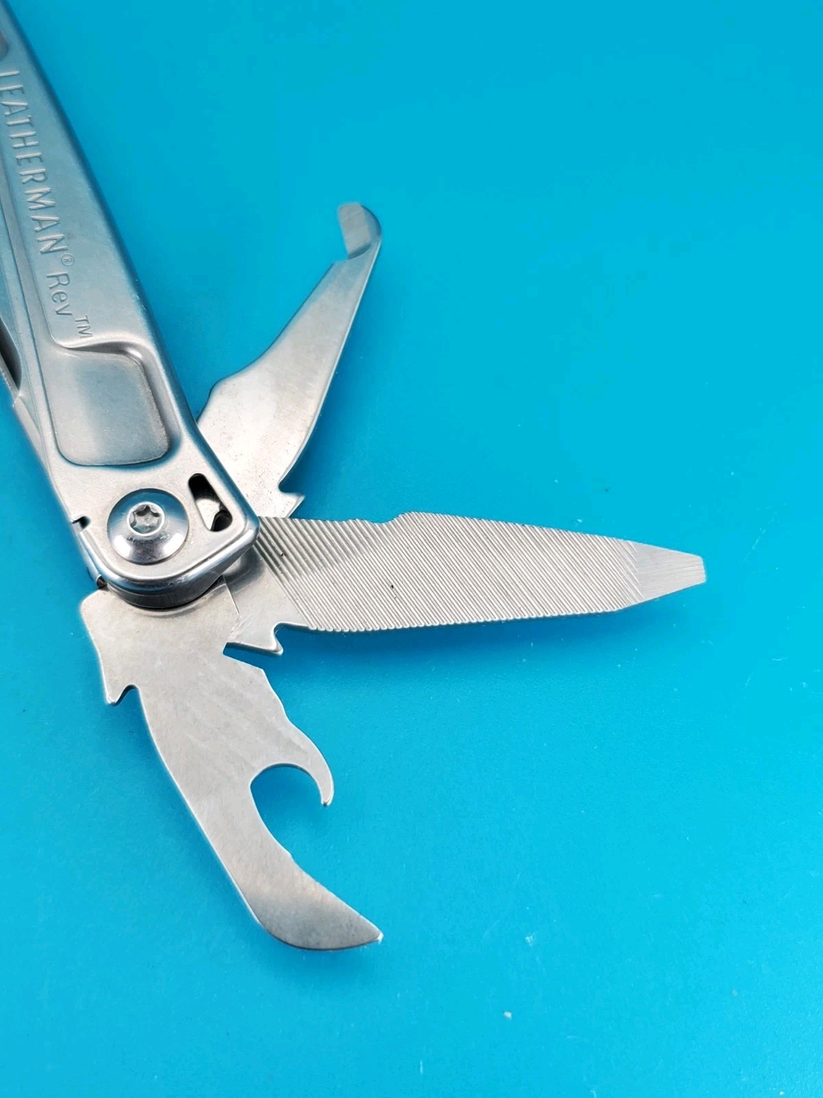 Leatherman Rev 3.8″ Multi-Tool, Stainless! *DUNCAN AVIATION*