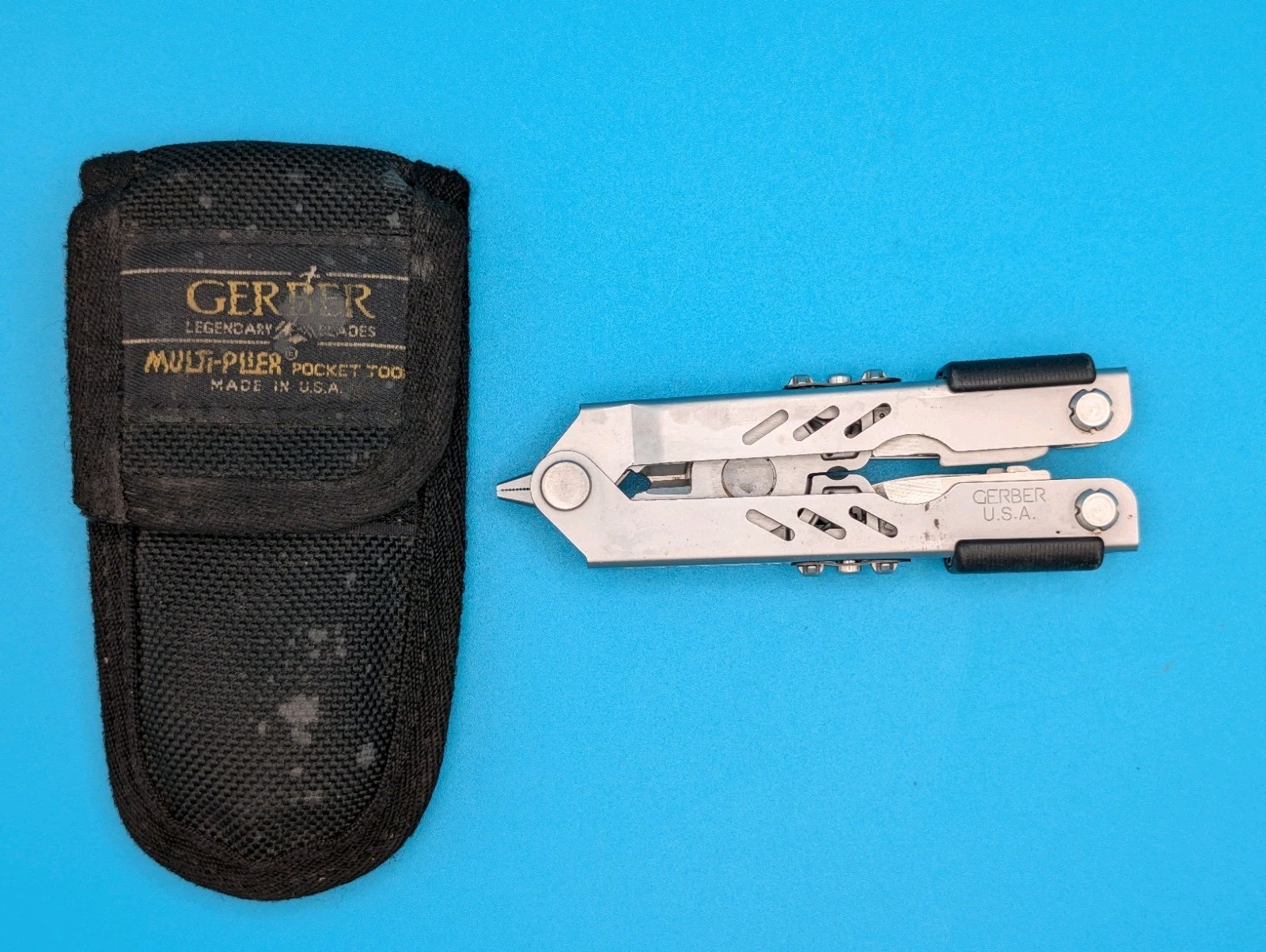Gerber MP400 Compact Multitool Stainless Steel! With Sheath!