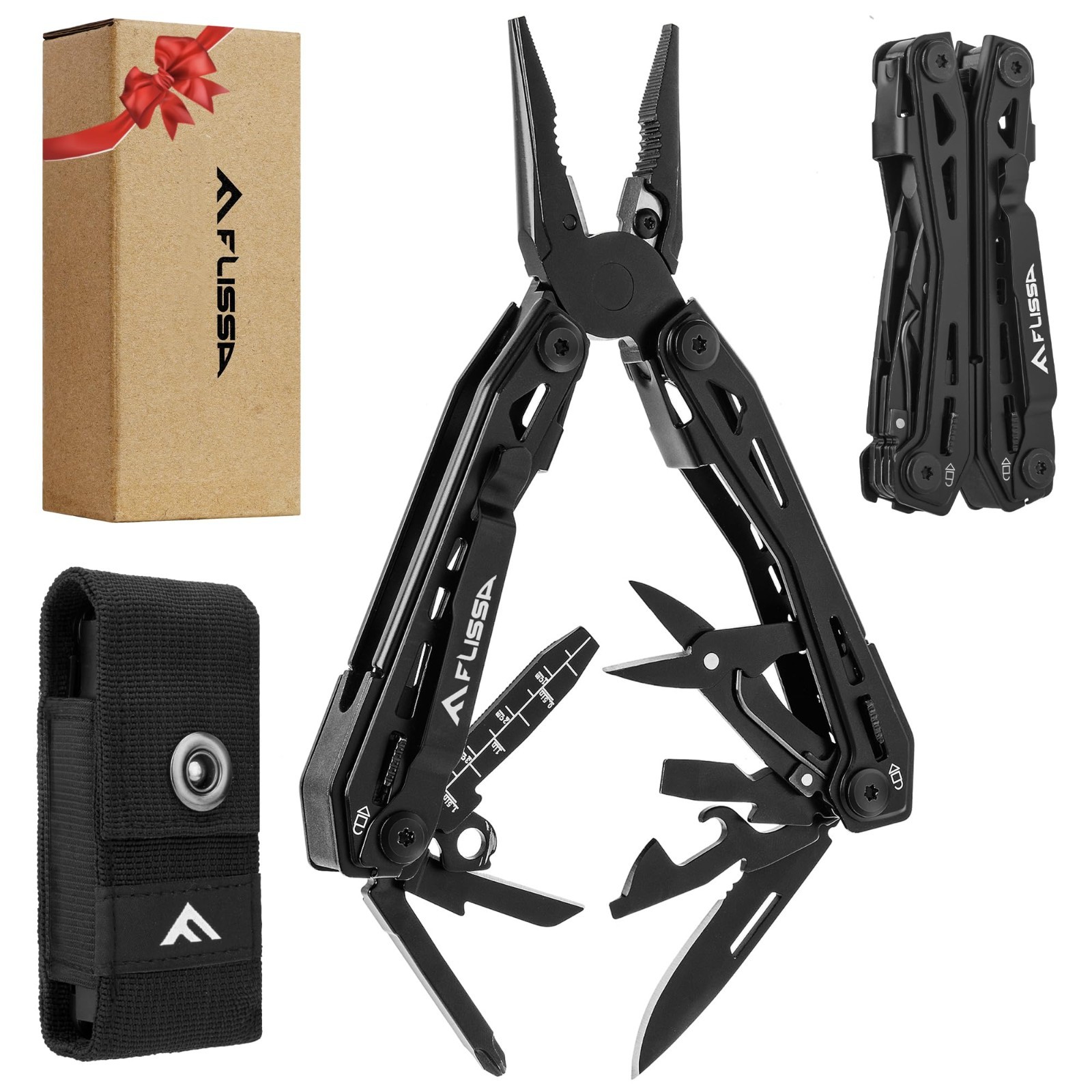 16-in-1 Stainless Steel Multi Tool EDC, Pocket Knife, Pliers, Camping Survival G