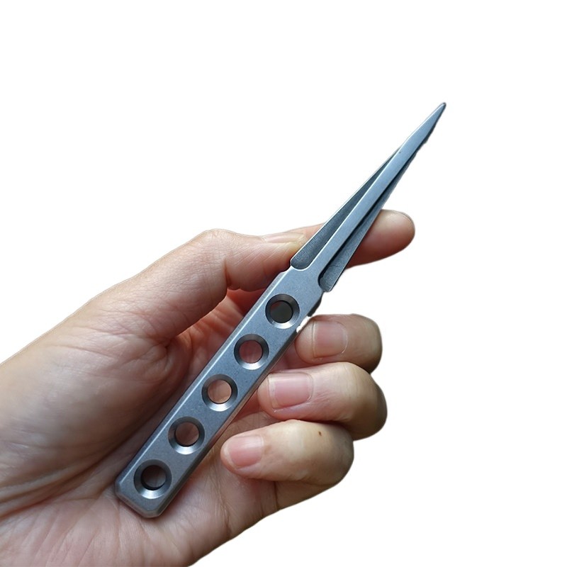 N690 Steel Ice Pick Pry Bar EDC Multi Tool Survival Gear