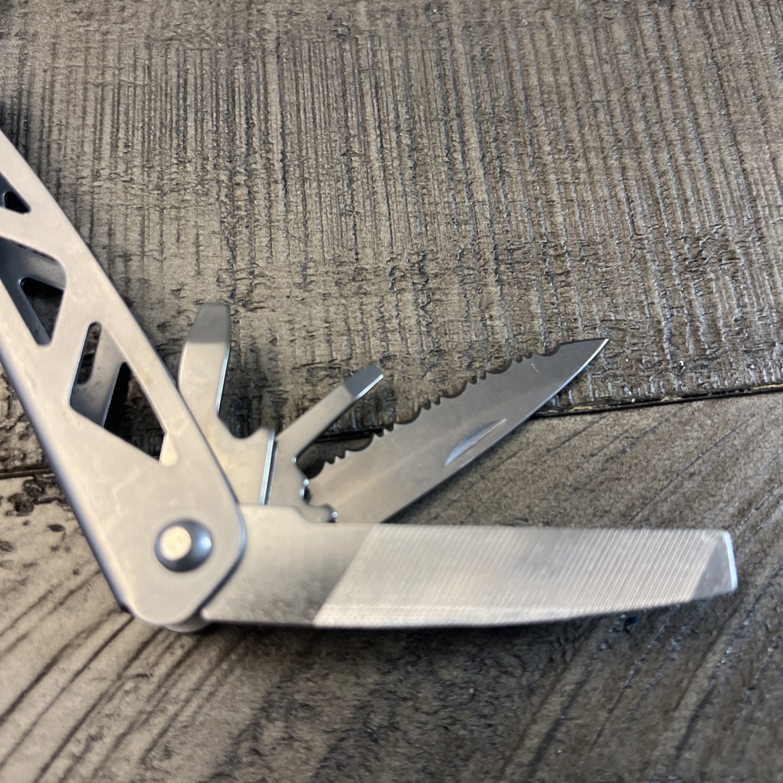 Ozark Trail Multi Tool Pliers Knife Stainless Steel w/ Pouch Camping