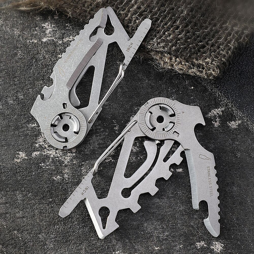 Card Folding Knife Multi Function Purpose Tool Escape Survival Best Backpacking