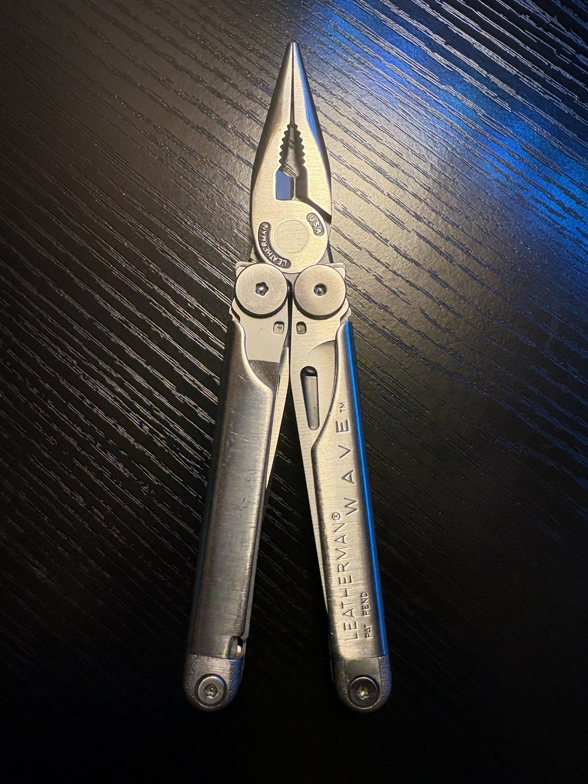 Leatherman Wave PAT PEND 1999 Early First Gen, Leather Sheath Vintage, Excellent