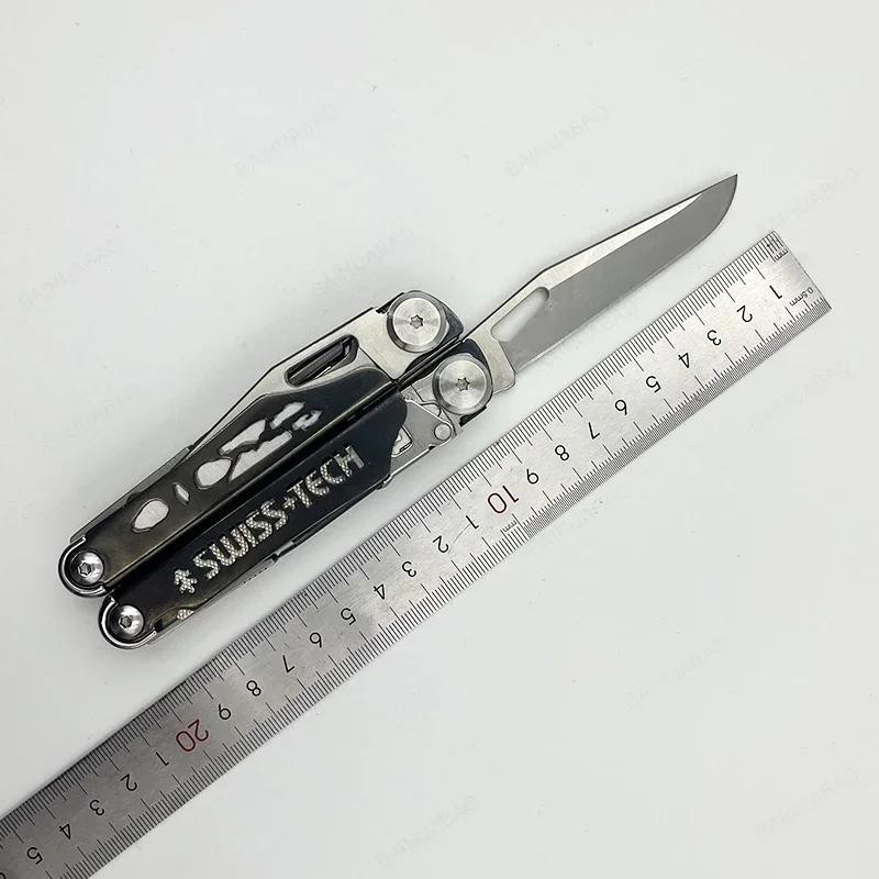 Swiss Tech 37-in-1 Multitool Pliers Folding Edc Scissors Survival Hand Tool