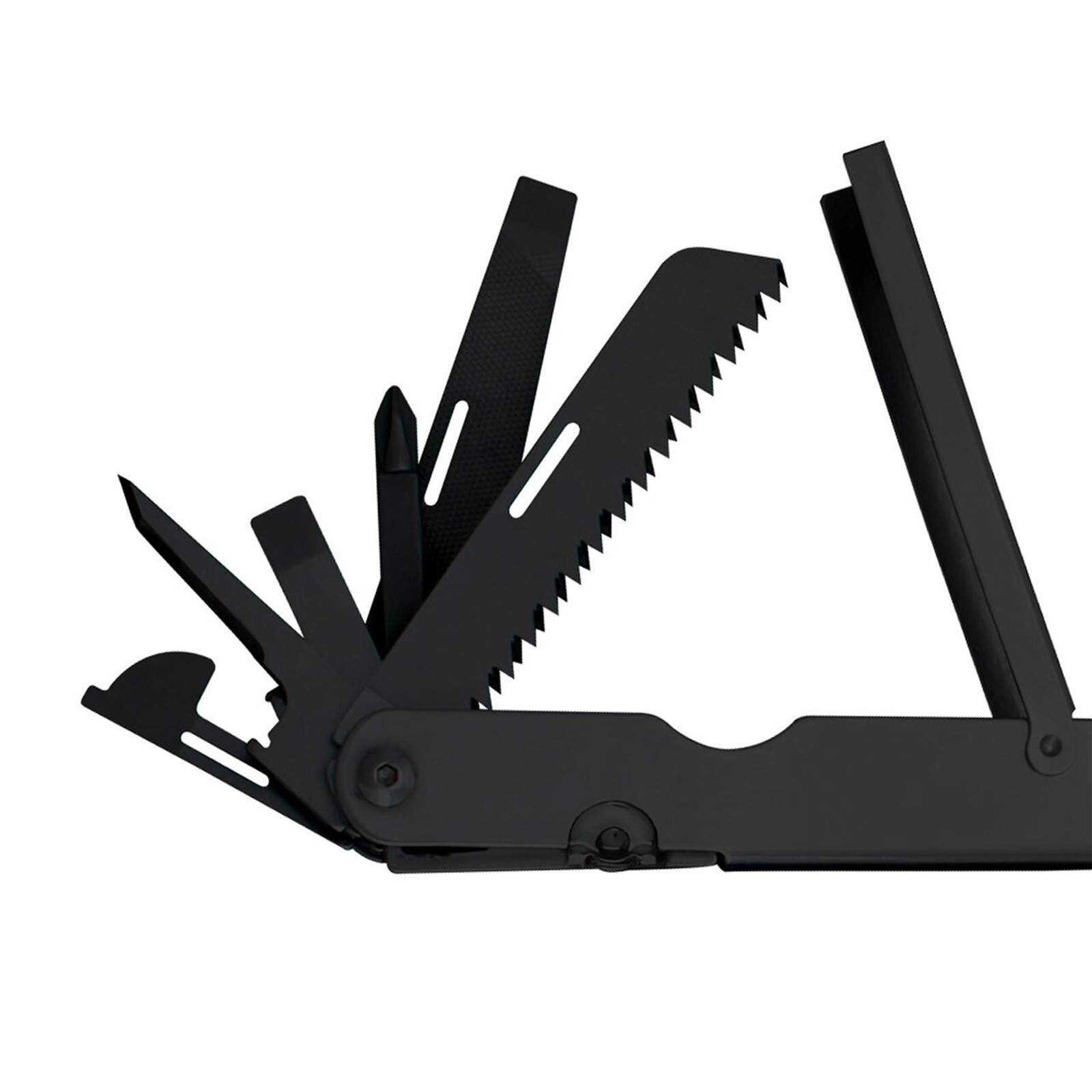 SOG PowerLock Stainless Steel Folding Knife 18 Tool Multi Tool Pliers, Black