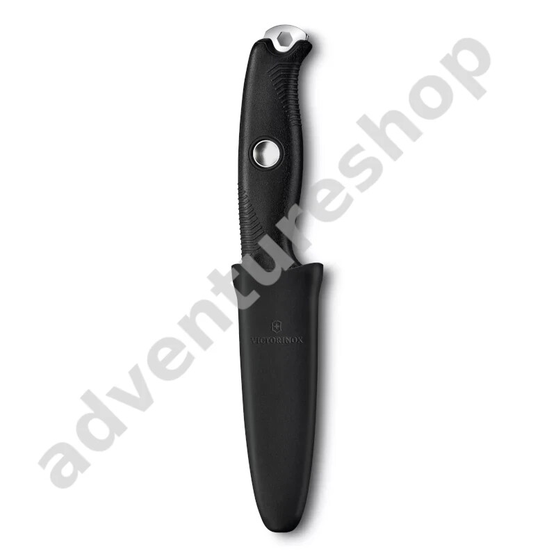 Victorinox Venture Pro Black Full Tang Outdoor Knife with carrying system