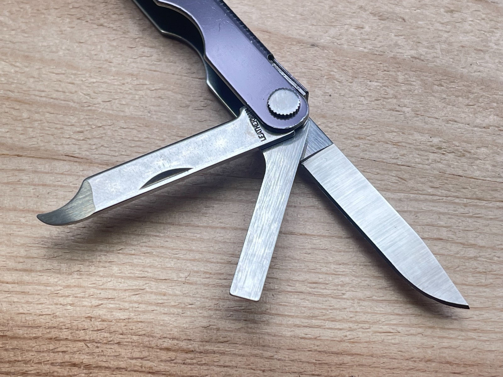 Leatherman Micra Gray Anodized Aluminum Multi-tool Knife 01/17
