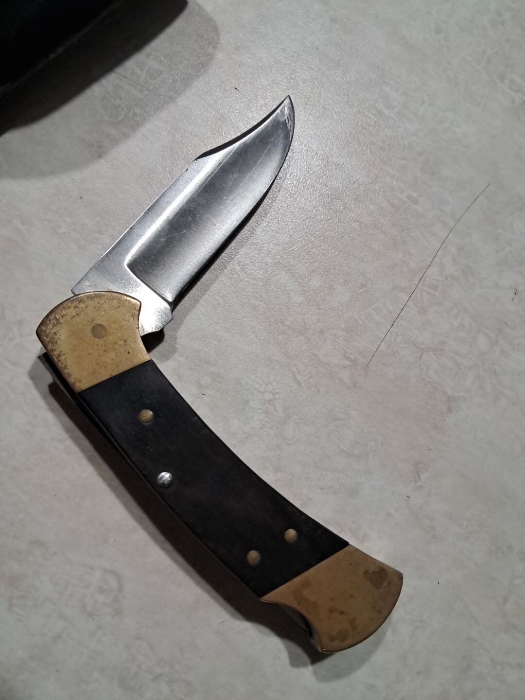 Buck Knives Model 112 Two Dot with Sheath (A1)