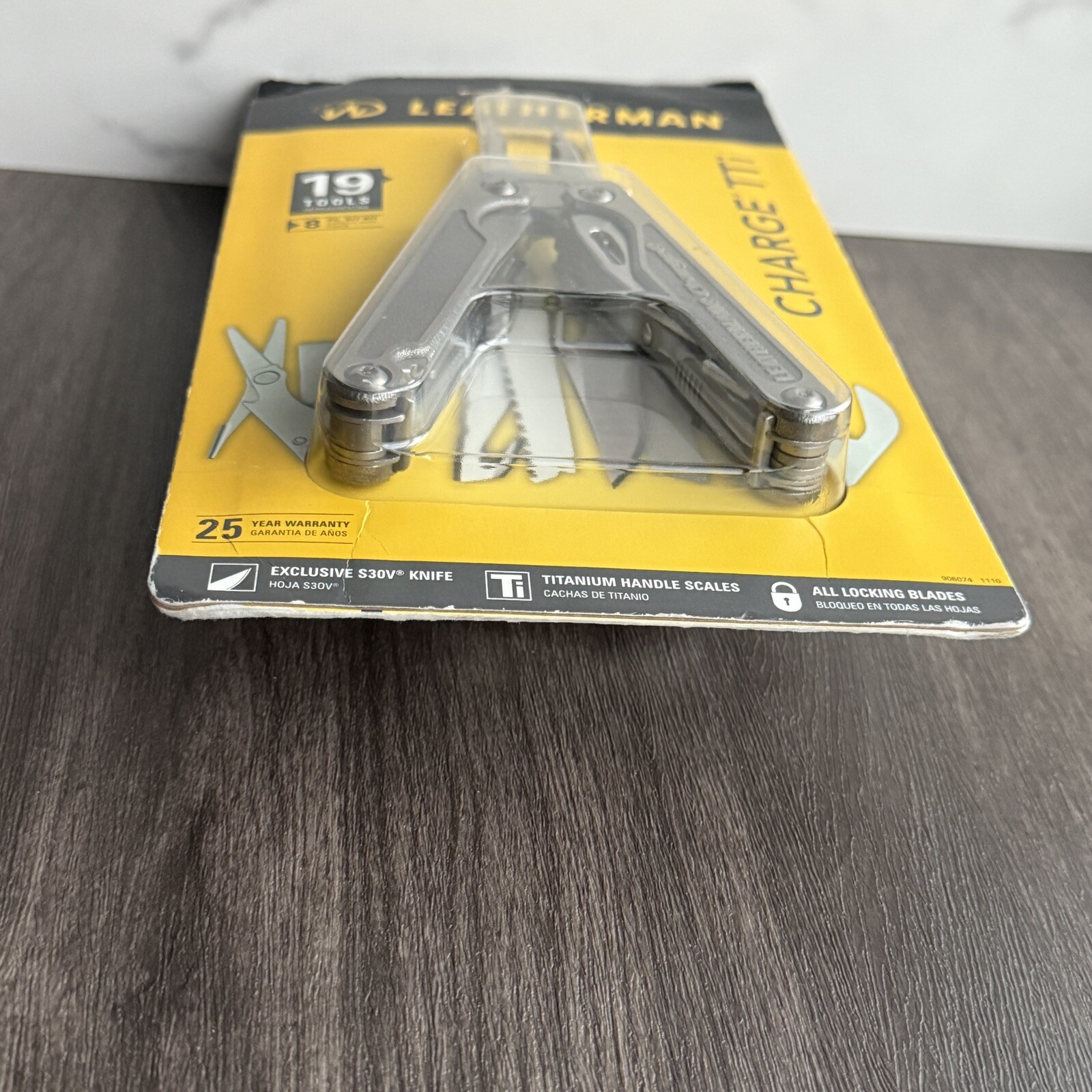 Leatherman Charge TTi, Leather Sheath. Sealed 1st generation 2010 Discontinued
