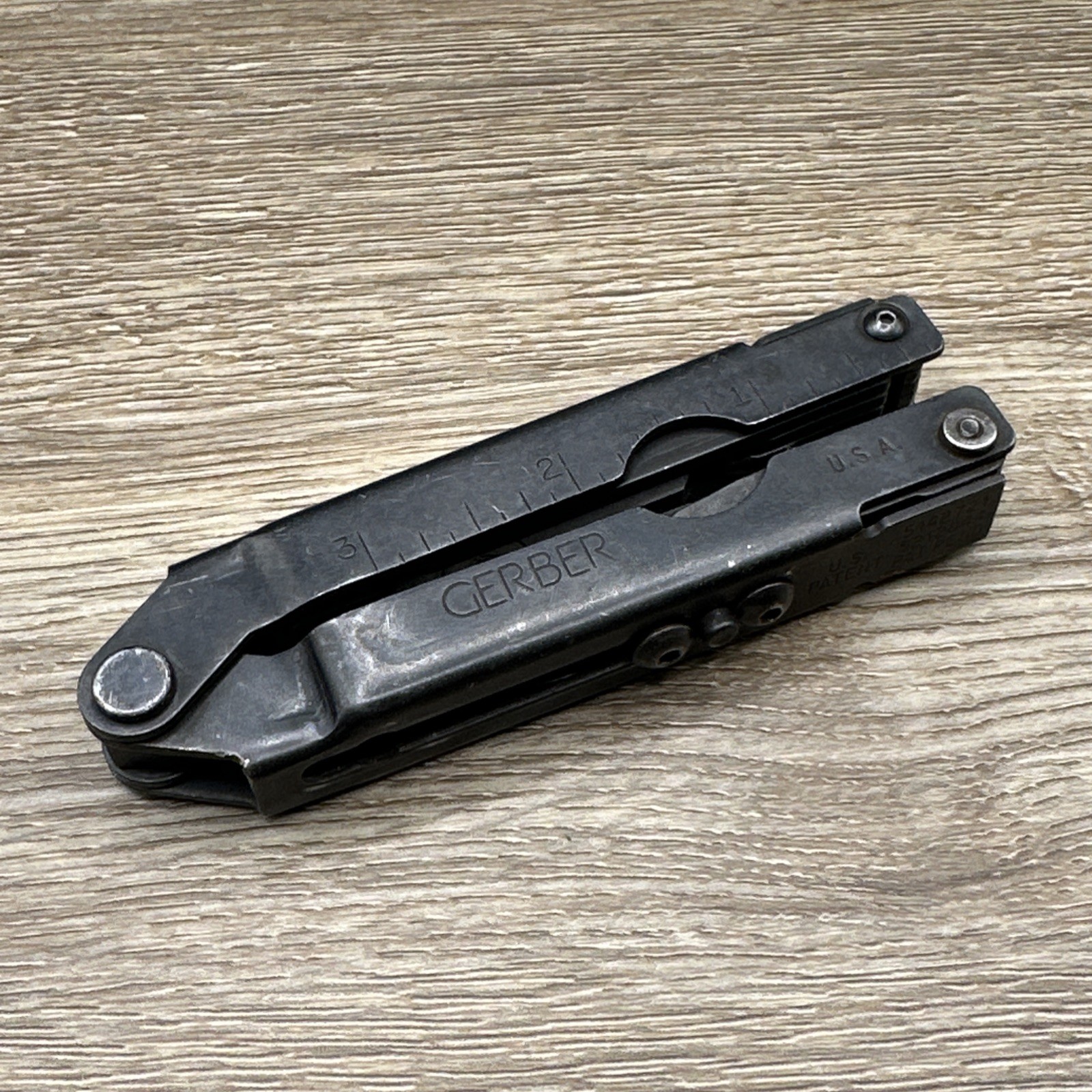 Gerber Diesel Multi-Plier Multi-Tool – Black Blunt Nose Pliers Tool