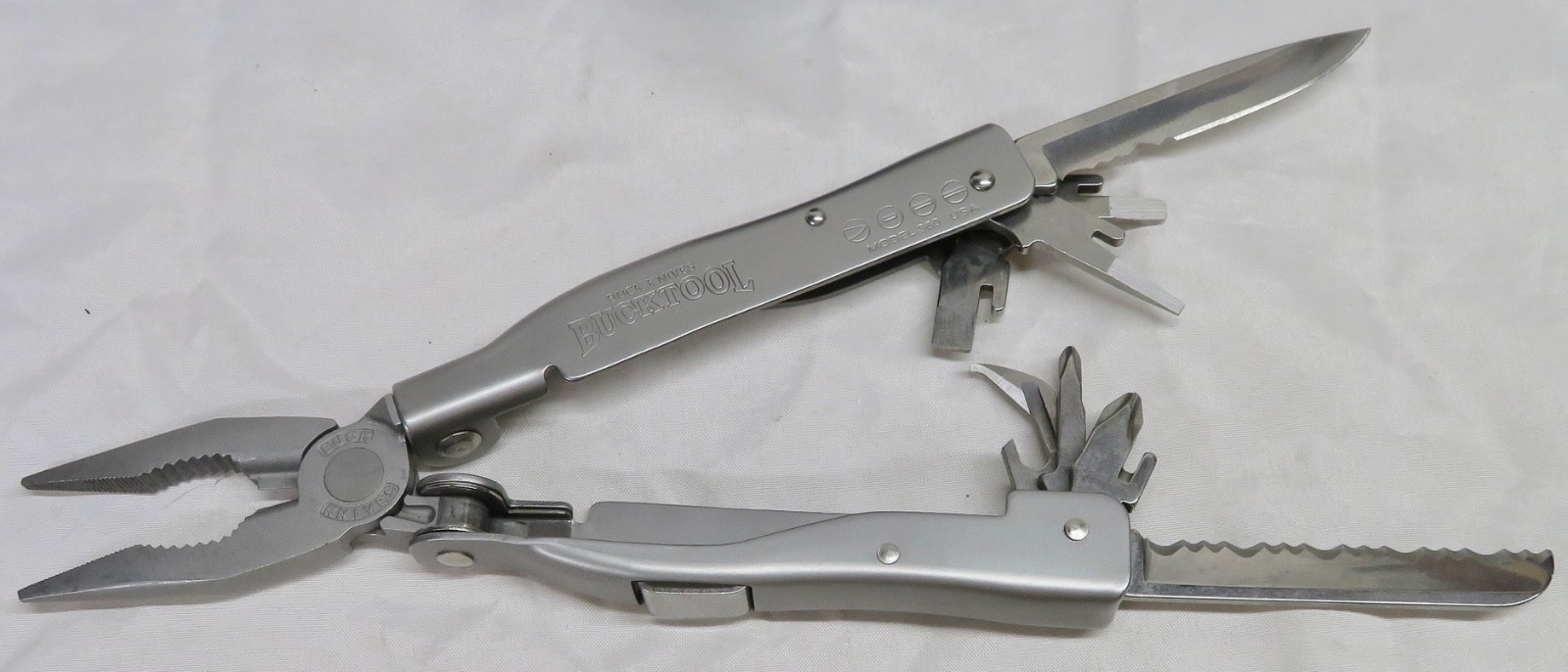 Buck Knives Bucktool Model 360 Stainless Steel Multi-Tool Plier w/ Sheath