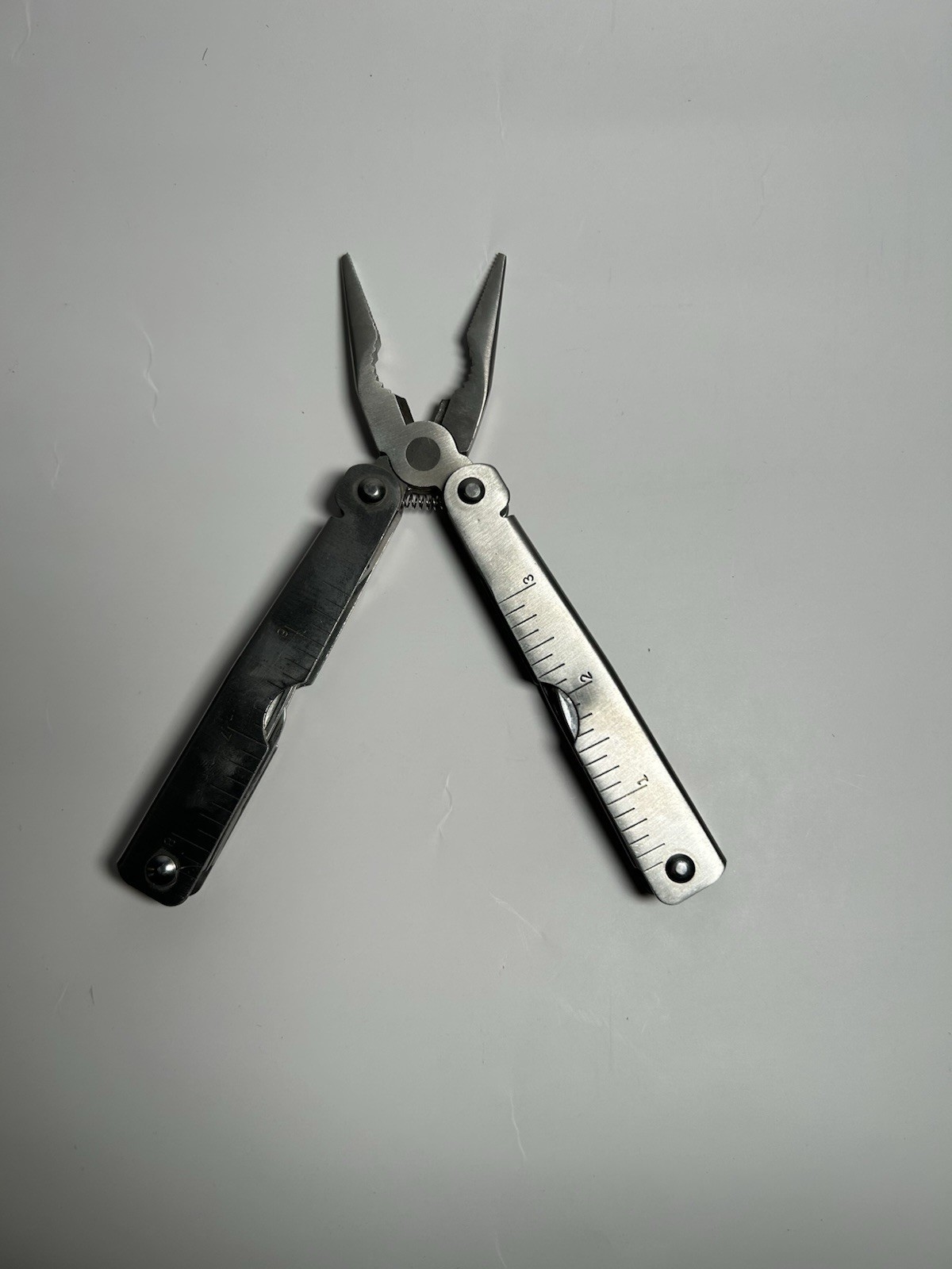 Winchester Multi-Tool Stainless Steel Knife Plier File Sheath Silver Black