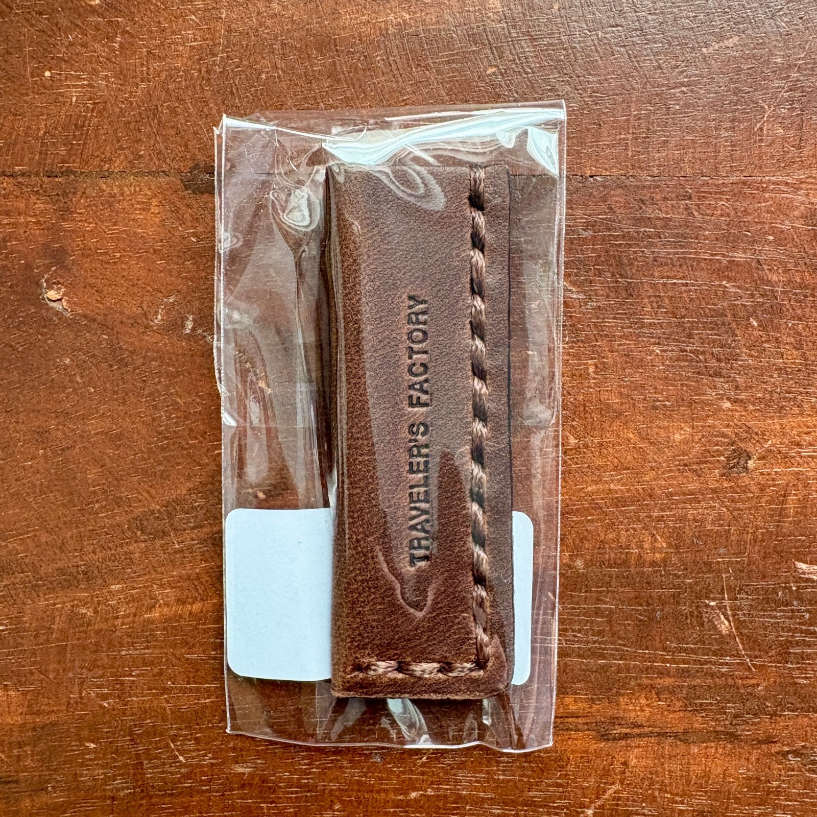TRAVELER’S Factory Cowhide Leather Case for Pocket knife Higonokami Small size