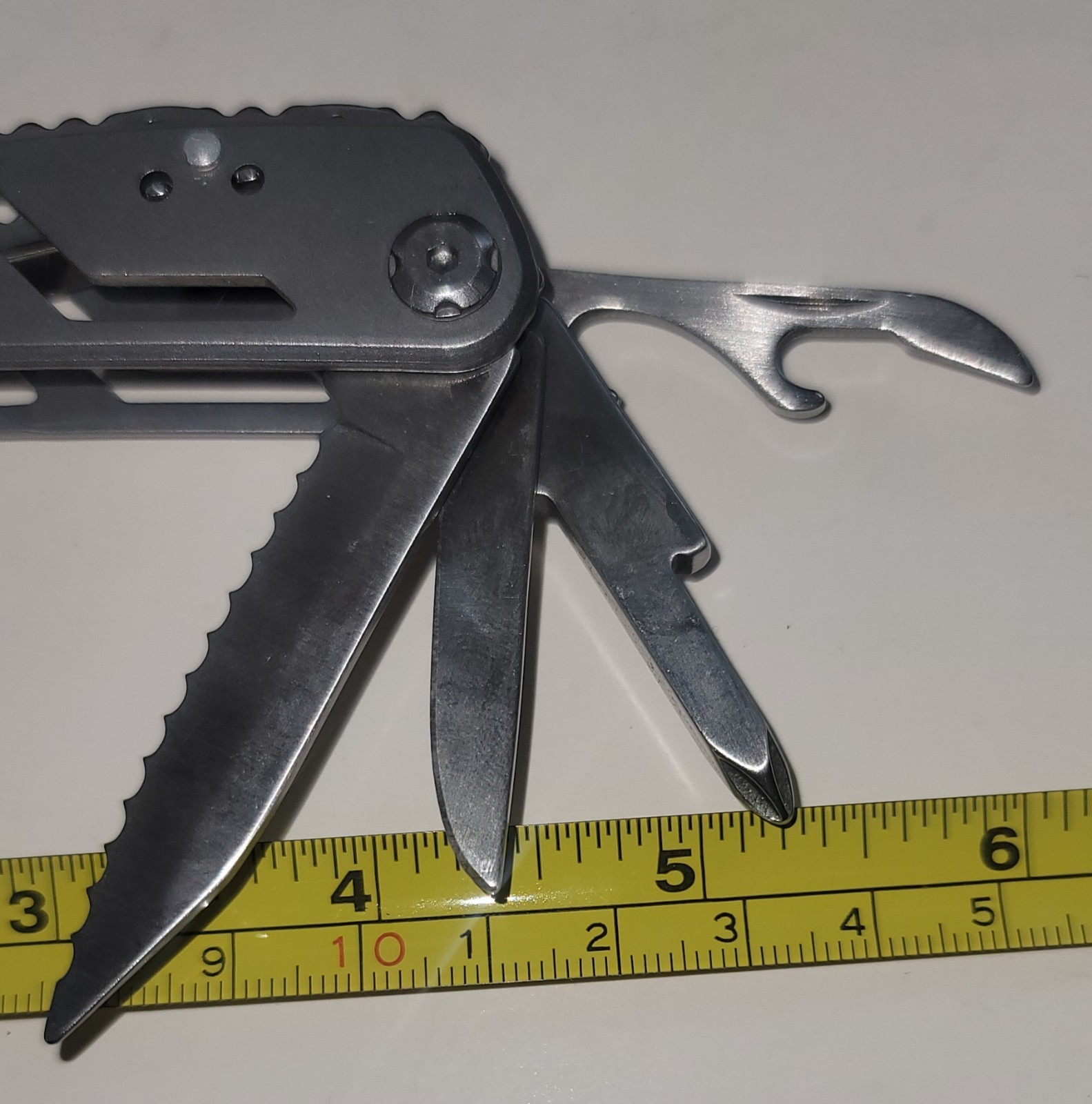 Grand Way 13-In-1 Stainless Steel Multi-Tool Pliers With Case