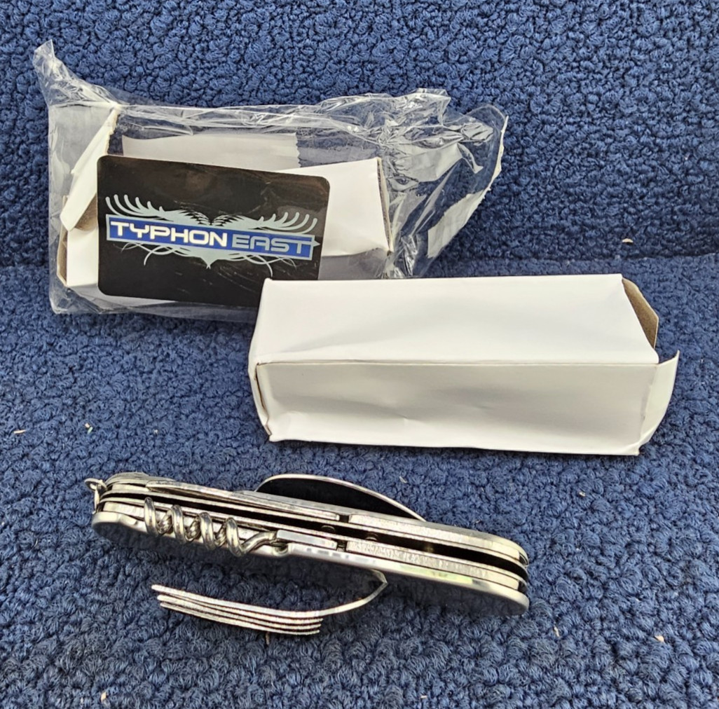 (QTY 2) TYPHON EAST CAMPING MULTITOOL FORK AND SPOON