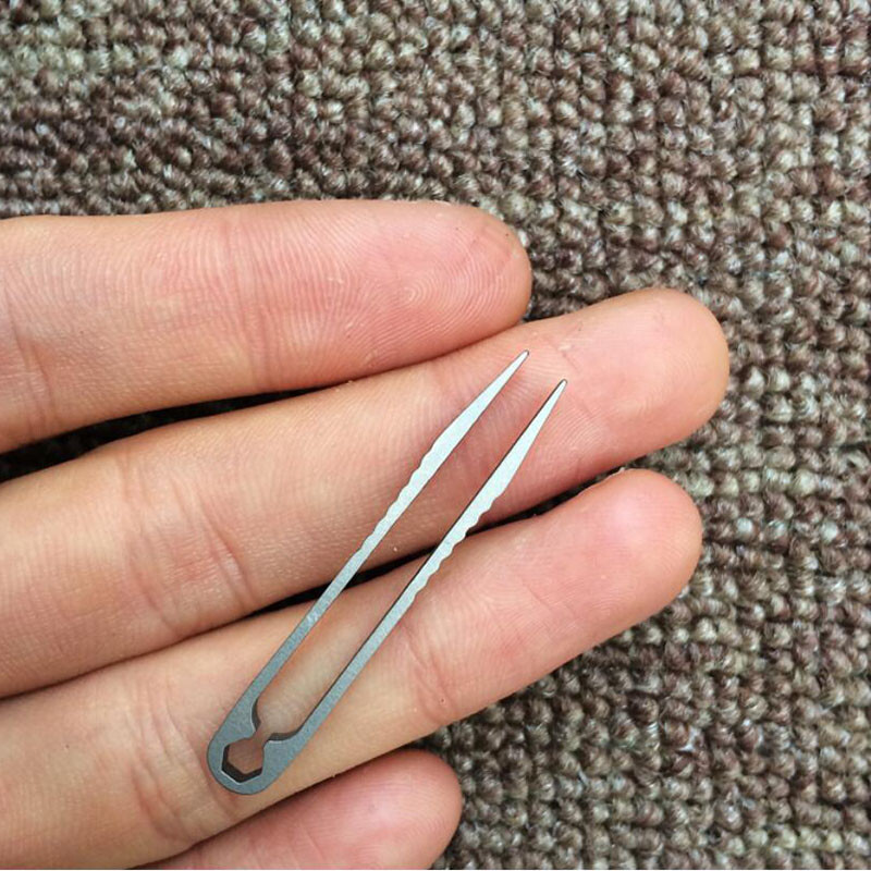 EDC Portable titanium alloy technique outdoor survival camping travel mini tools