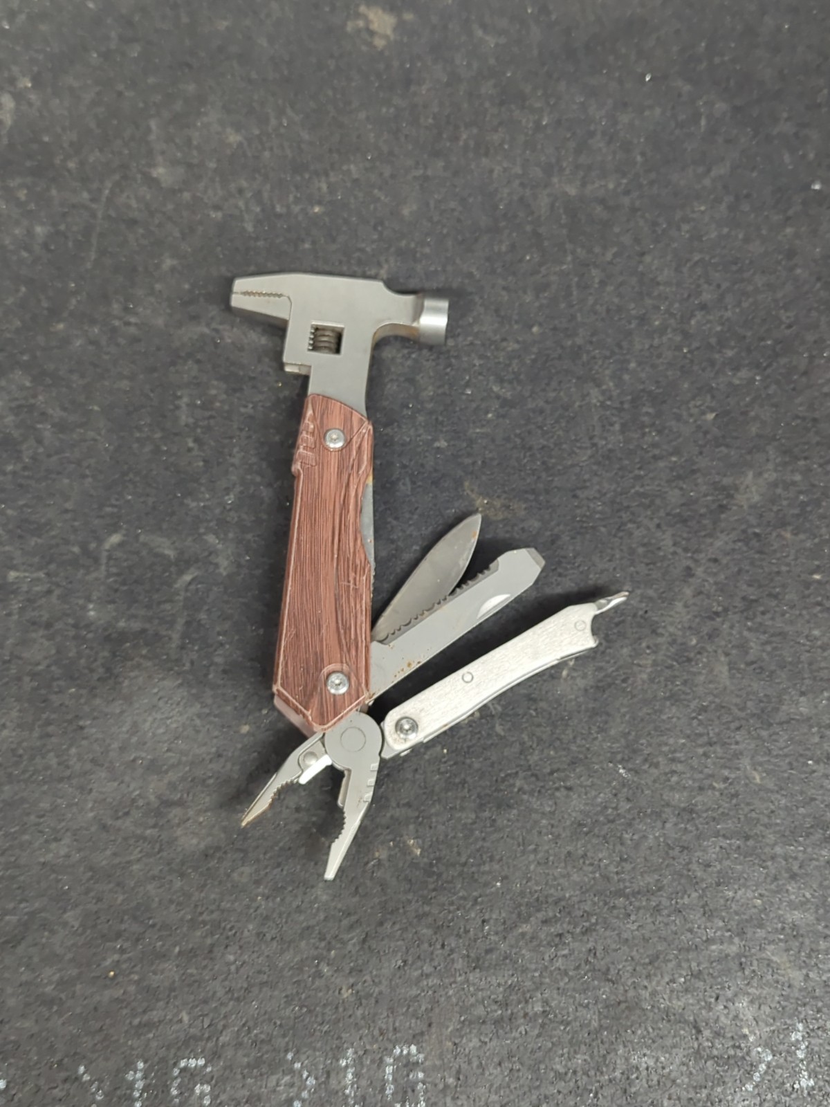Protocol Hammer Plus Multi-Tool (Pliers, Saw, Wrench, Hammer, Knife)
