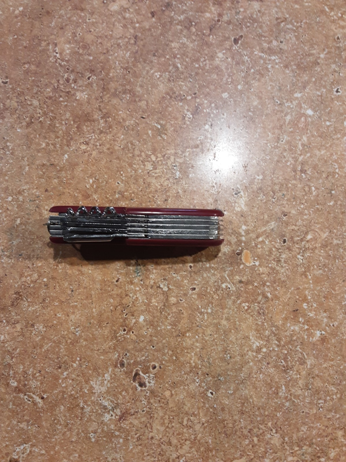 Swiss Style Army Knife Multi Function Pocket Knife New in Box RED