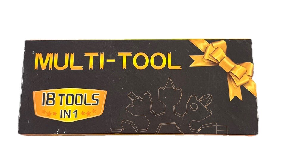 18 in 1 Snowflake Multitool. Stocking Stuffers Gifts for Men Dad, 2 Pack NEW