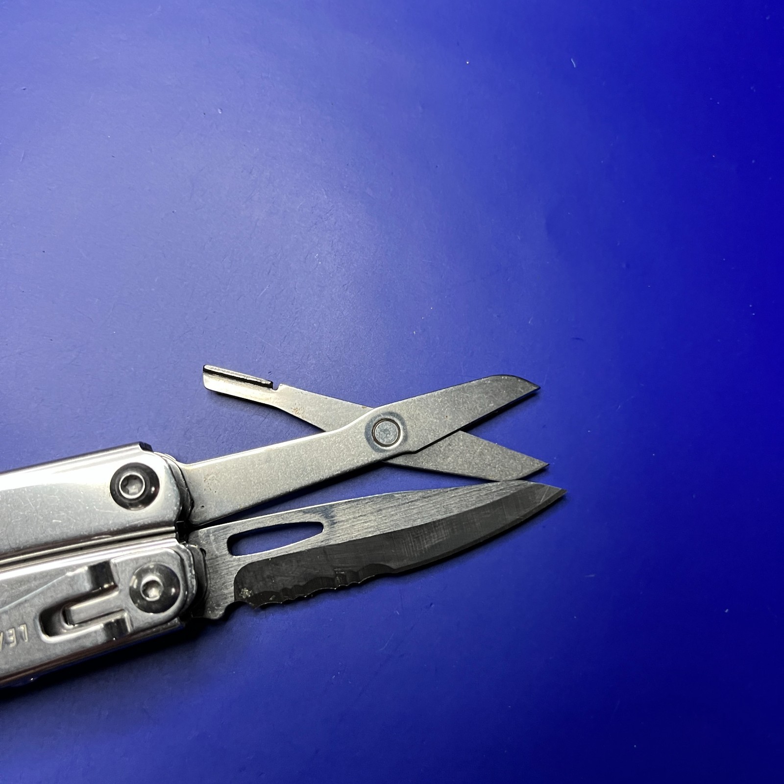 Leatherman Stainless Steel Wingman Multi Tool Scissors Knife Plier