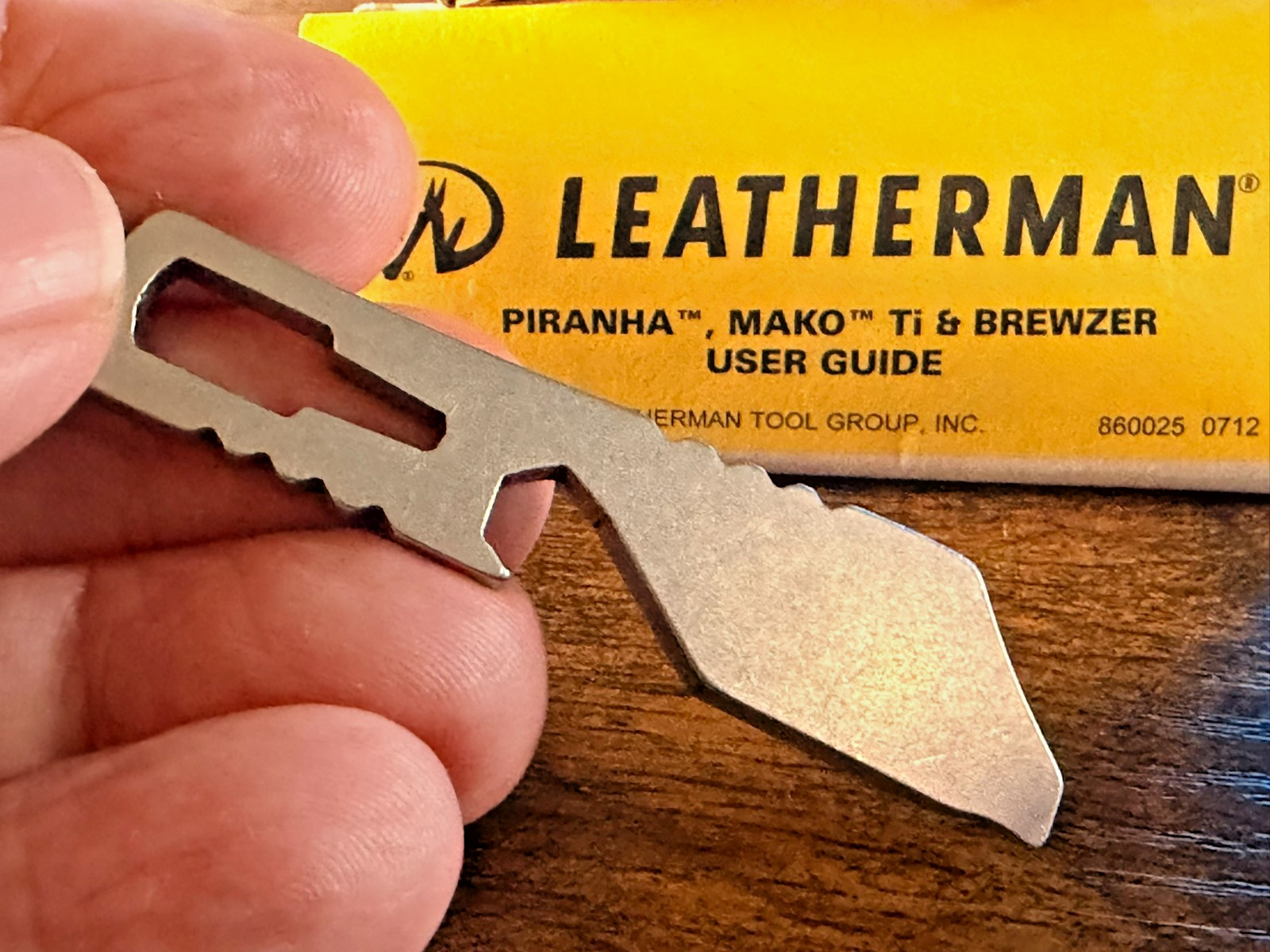 Leatherman Brewzer 831678 • EDC Pry Bar + Bottle Opener • Discontinued