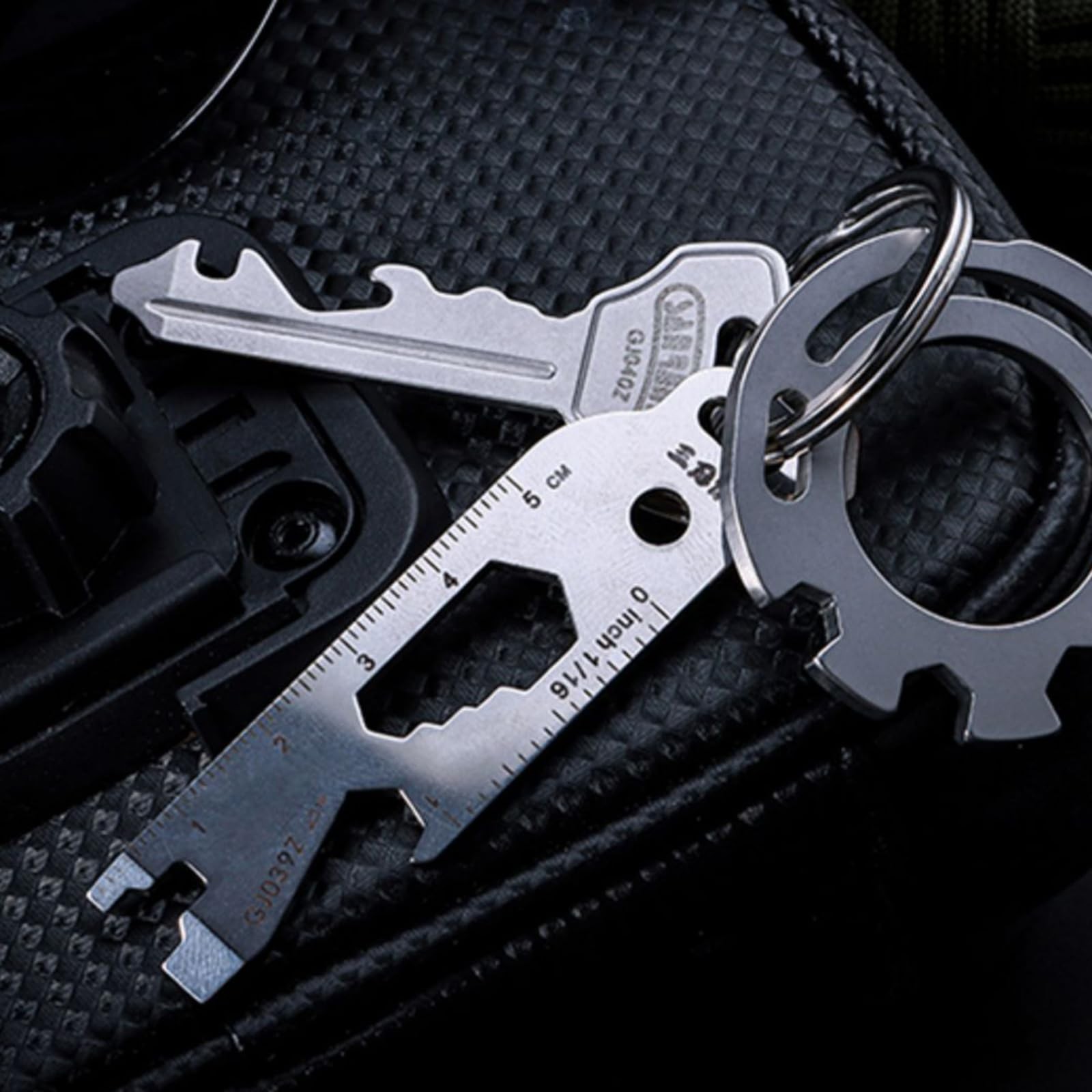 Pry Bar Mini Multi Tool Bottle Opener with Wrench Function Stainless…
