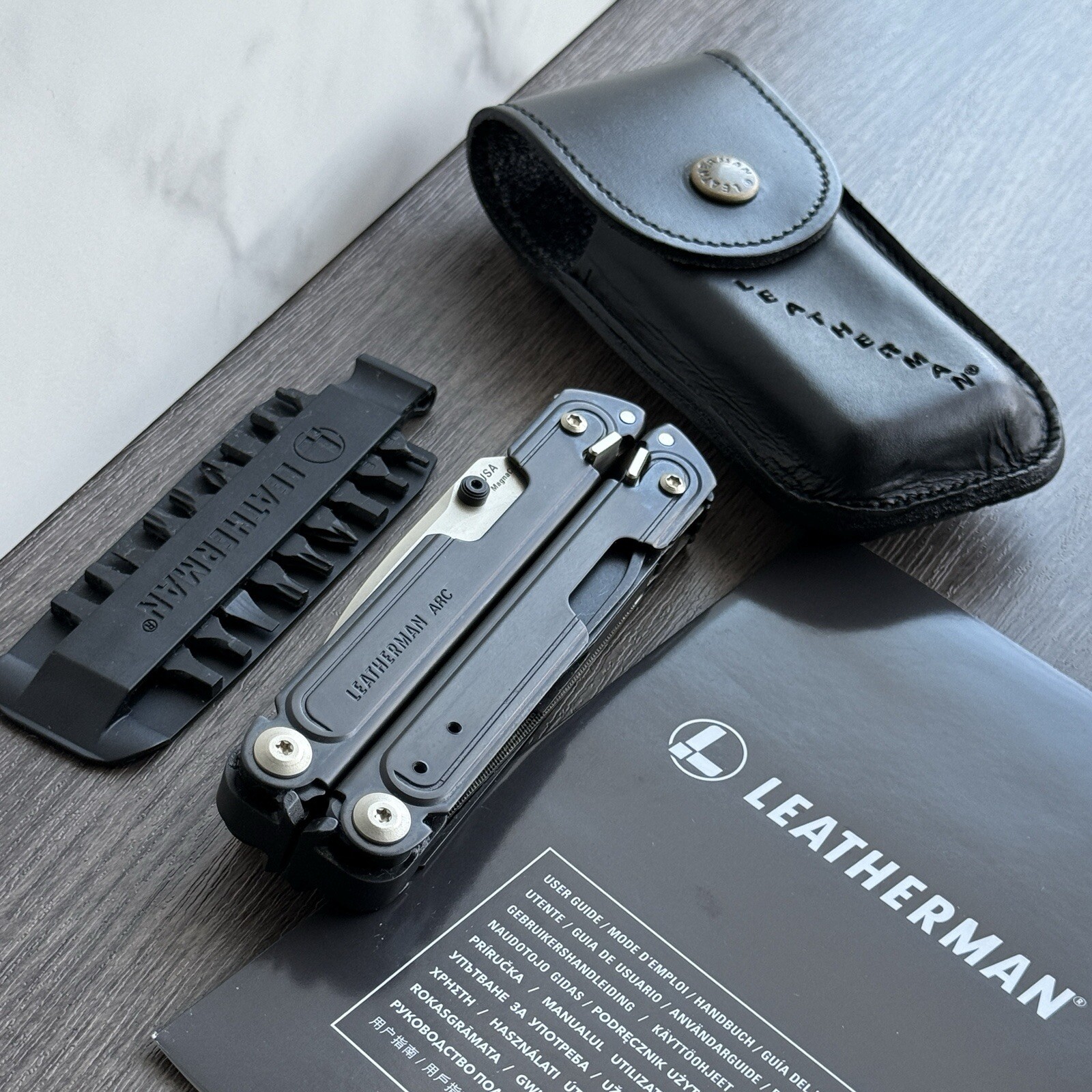Leatherman Arc Obsidian, Leatherman Ratchet Driver, Leatherman Bit Kit