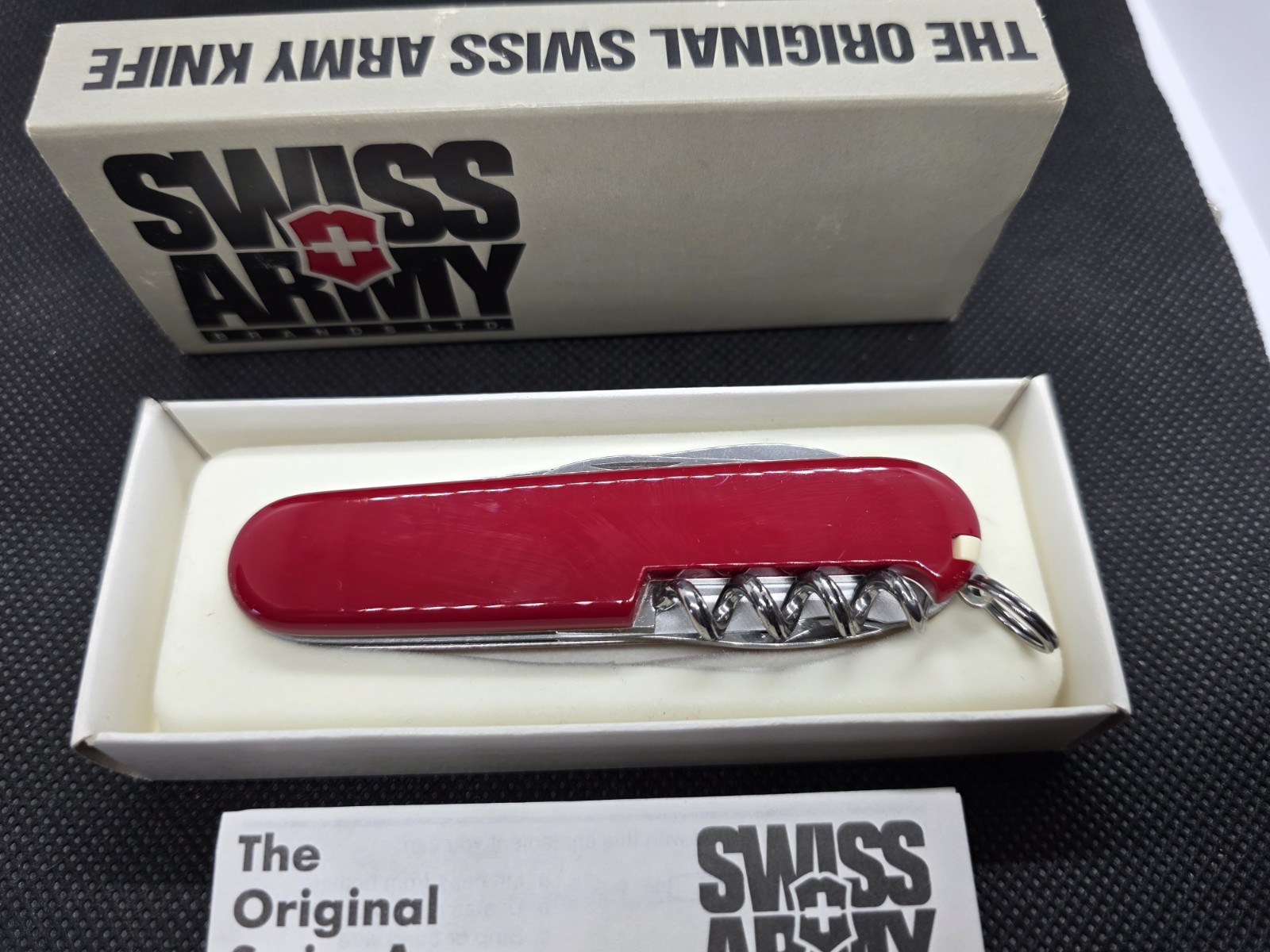 Victorinox Original Swiss Army Knife Red Spartan Vintage Multi-tool New In Box