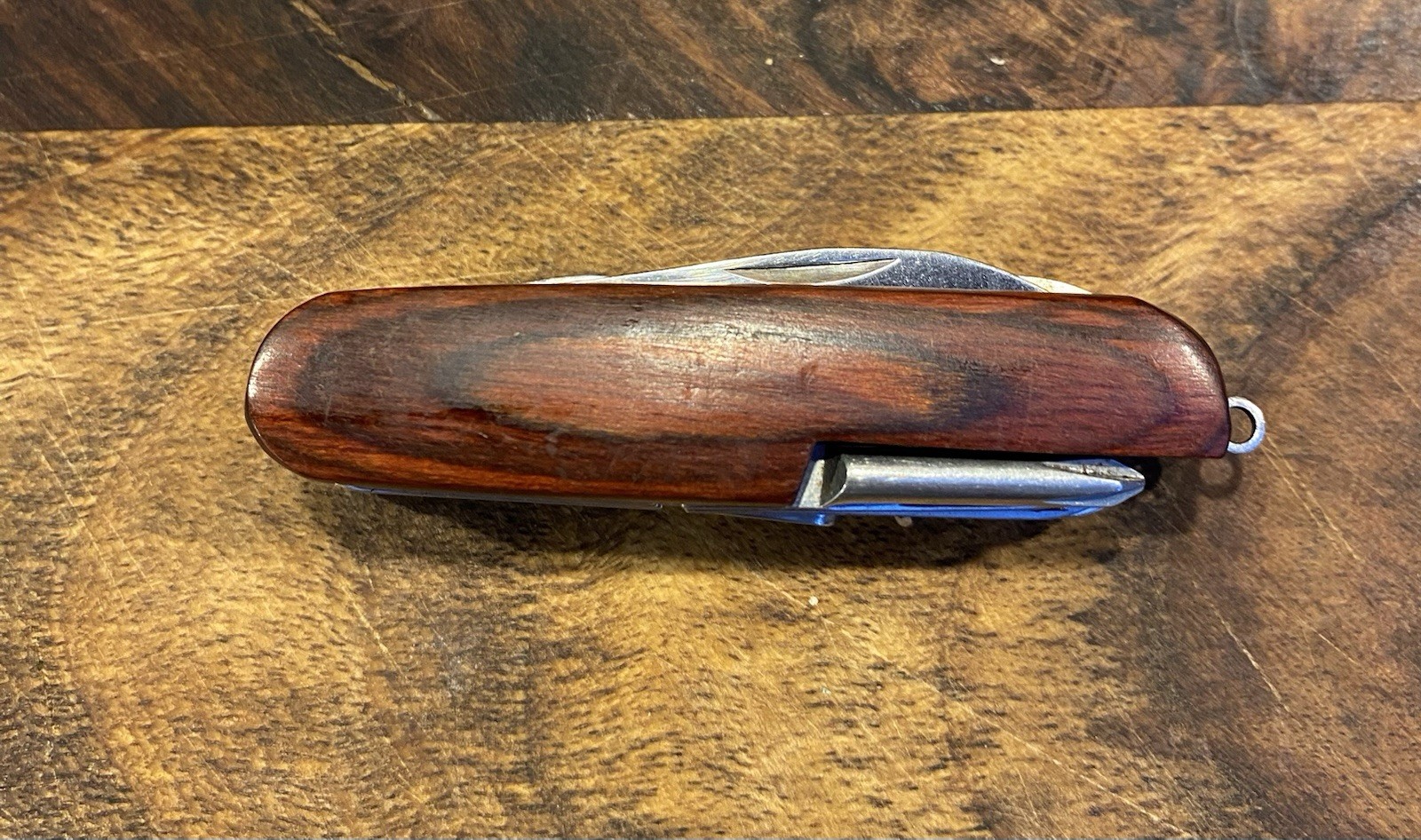 WINCHESTER Swiss Style Pocket Knife Multi FunctionStainless Steel Beautiful Wood