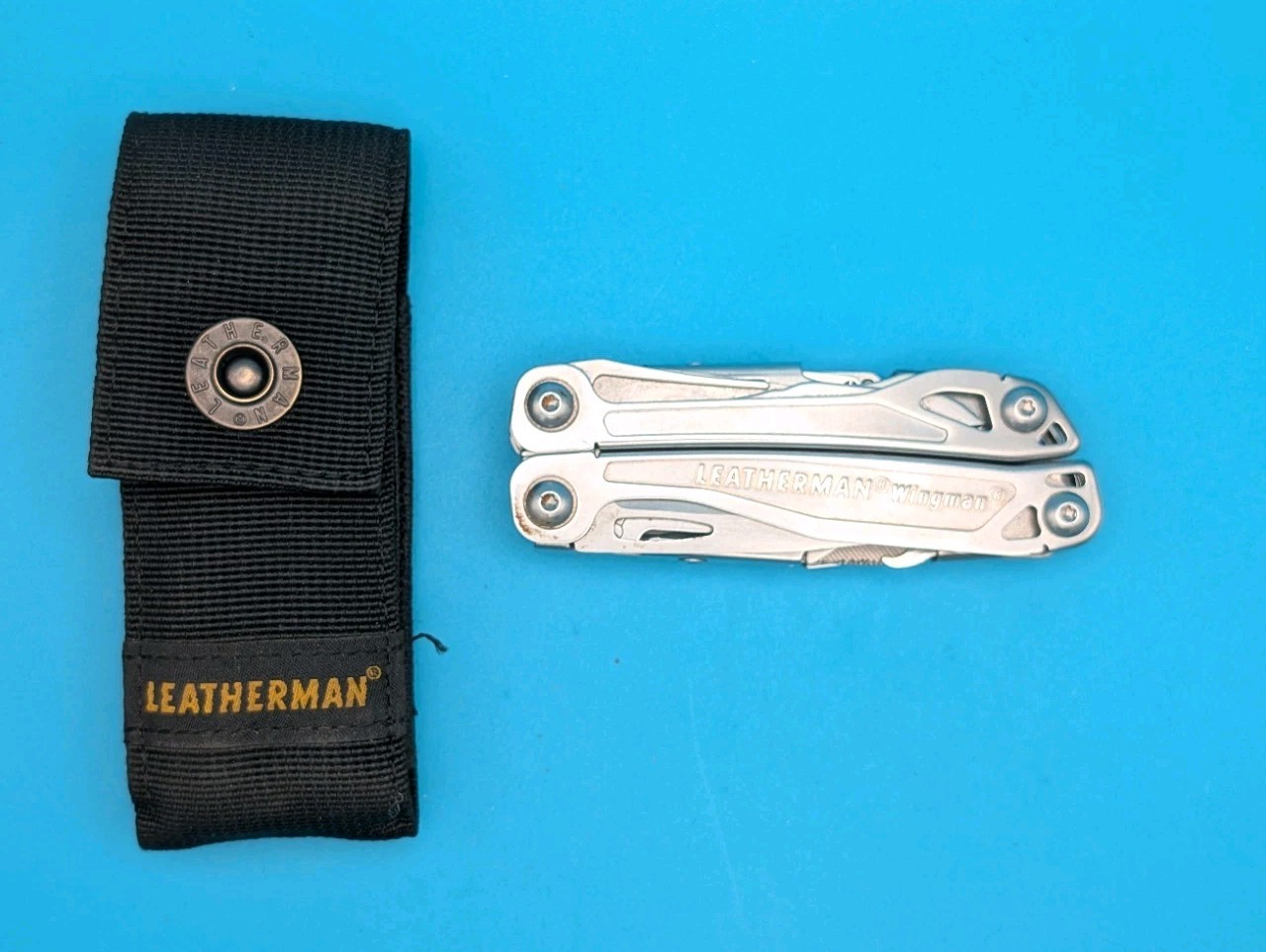 LEATHERMAN WINGMAN MULTI-TOOL! FAST SHIPPING! WITH SHEATH!