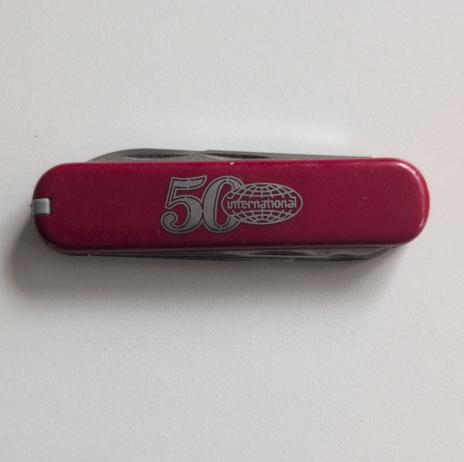 Victorinox 50th International Edition Red Multi-Tool Swiss Army Knife