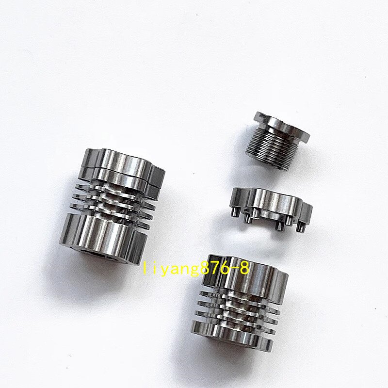 Titanium EDC Parachute Cord Pendant Knife Bead Key Luminous Pendant Outdoor