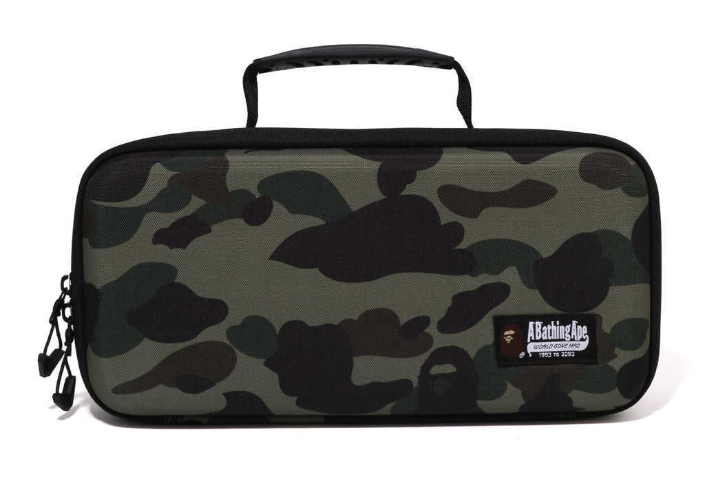 A BATHING APE Outdoor Camping Tool Box BAPE CAMO Pattern Green Authentic Japan