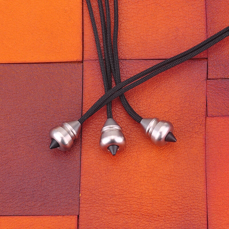New Outdoor EDC Key Parachute Cord Gourd Type Bead Pendant Lanyard DIY Bead Tool