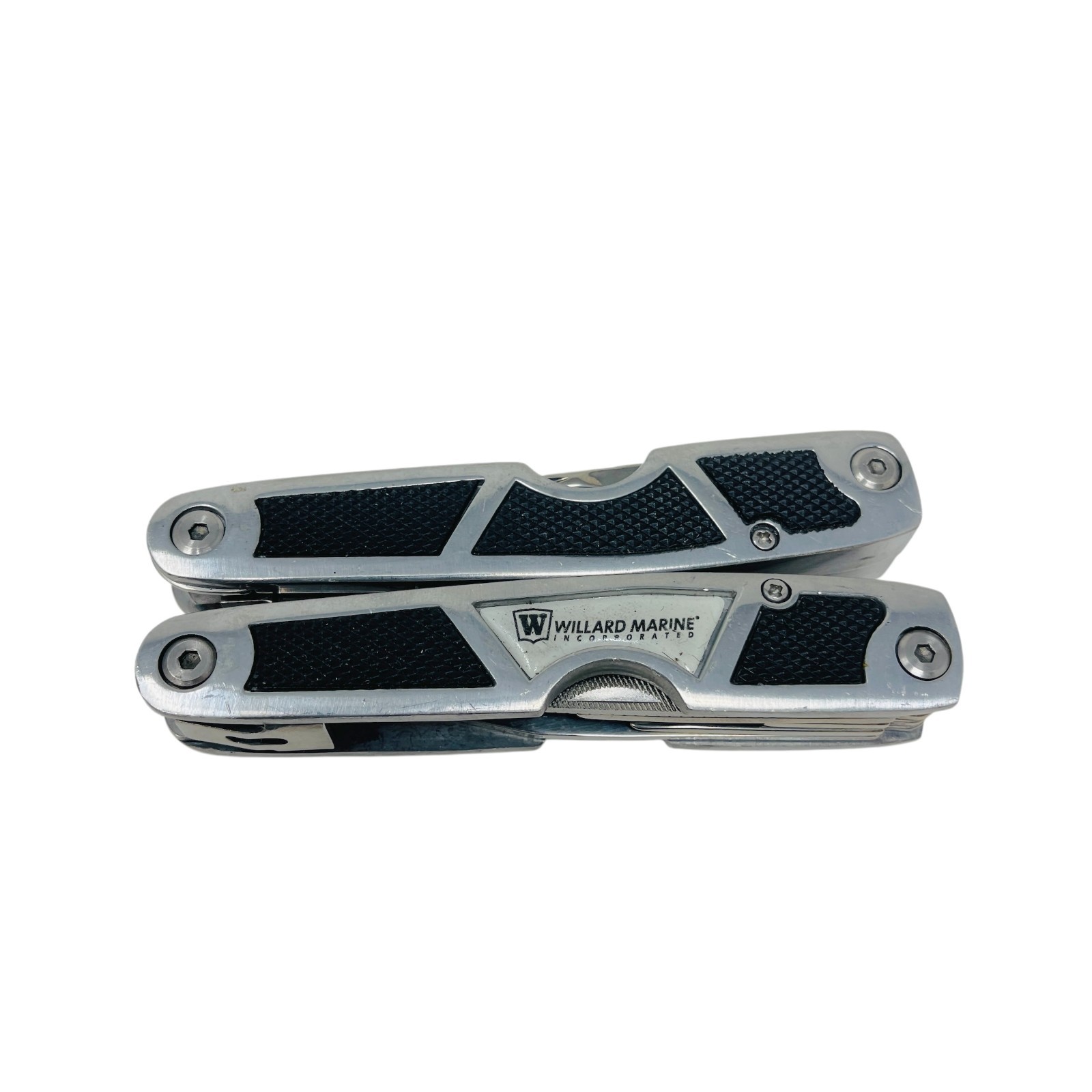 Flissa, Willard Marine and Unbranded Multi-Tool Pliers Lot Survival Gear, 3 Pcs
